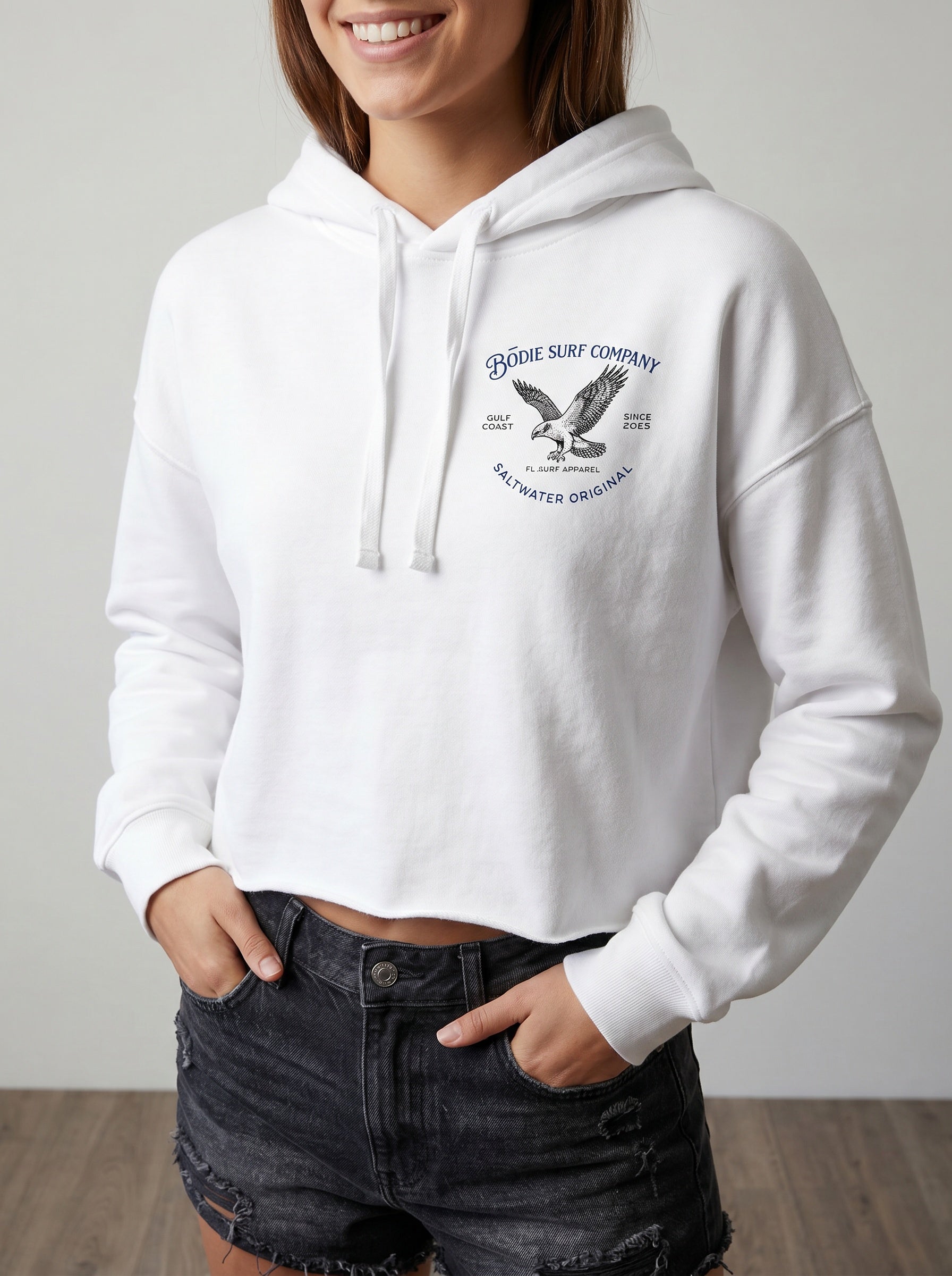 Osprey cropped hoodie