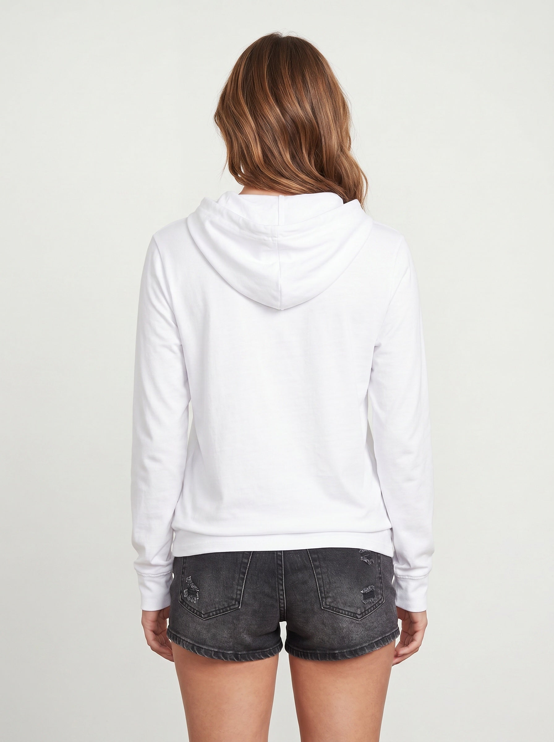 Surf & Peace Hooded Long Sleeve Tee