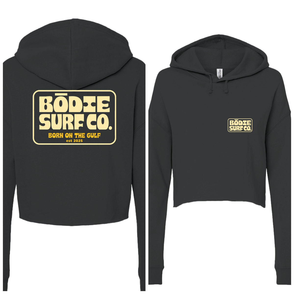 Born on the Gulf Cropped Hoodie