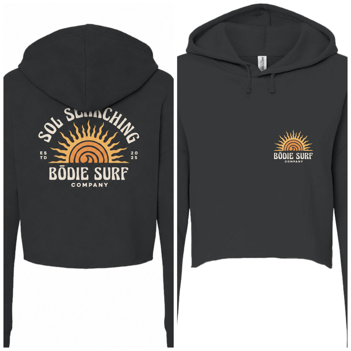 Sol Searching Cropped Hoodie