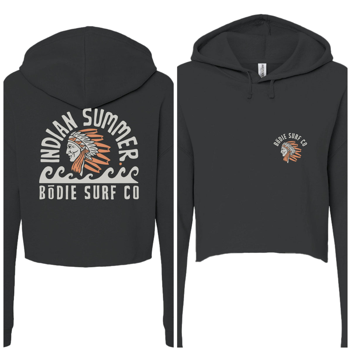 Indian Summer Cropped Hoodie