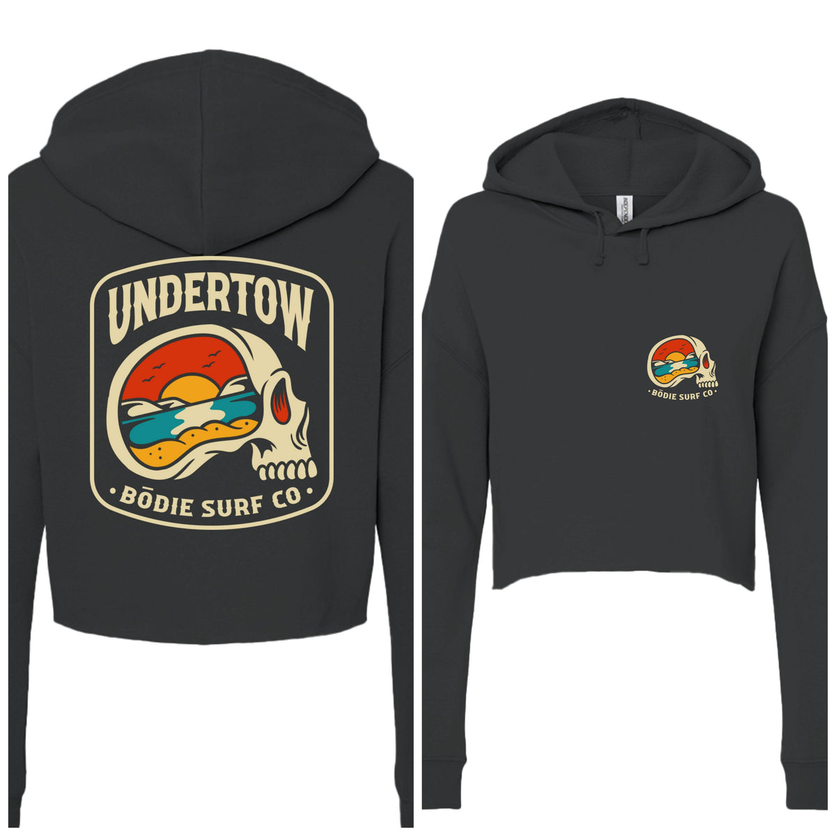 Undertow Cropped Hoodie