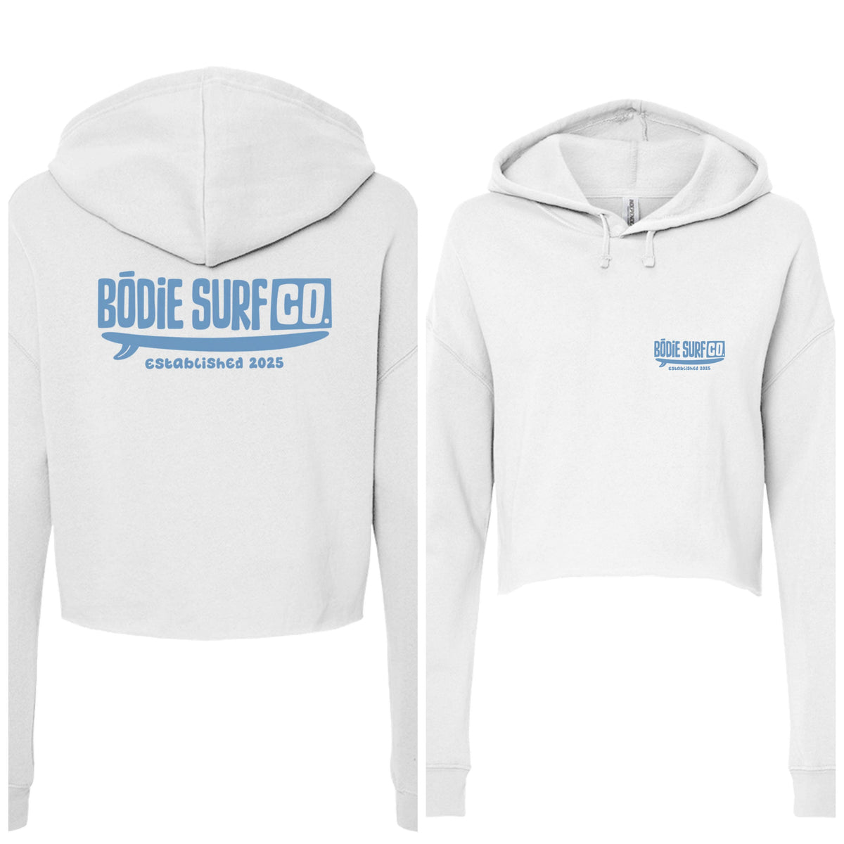 Bōdie Surf Co Cropped Hoodie