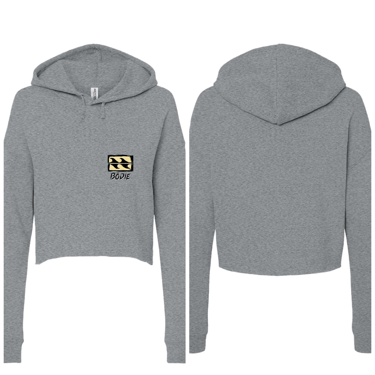 Bōdie Mini Logo Cropped Hoodie