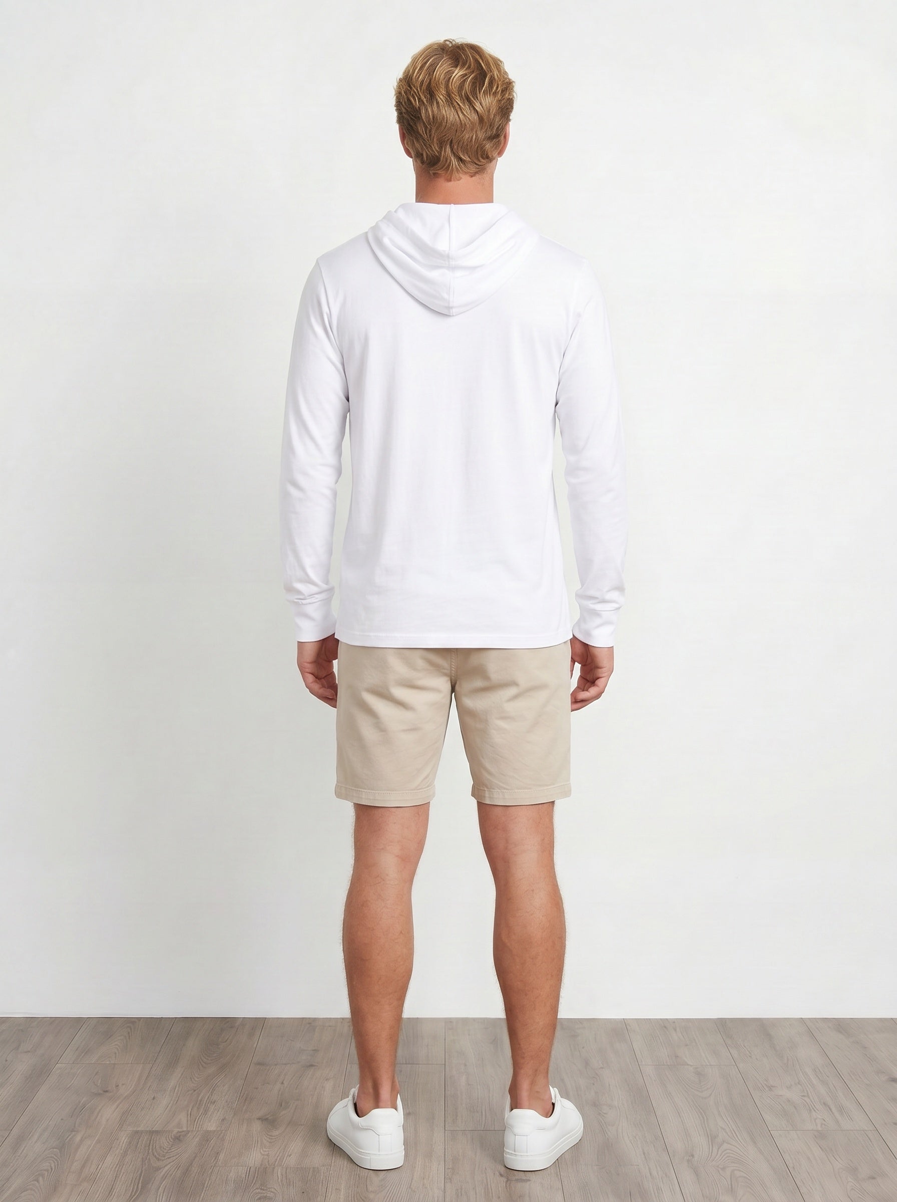 Shaka Hooded Long Sleeve Tee