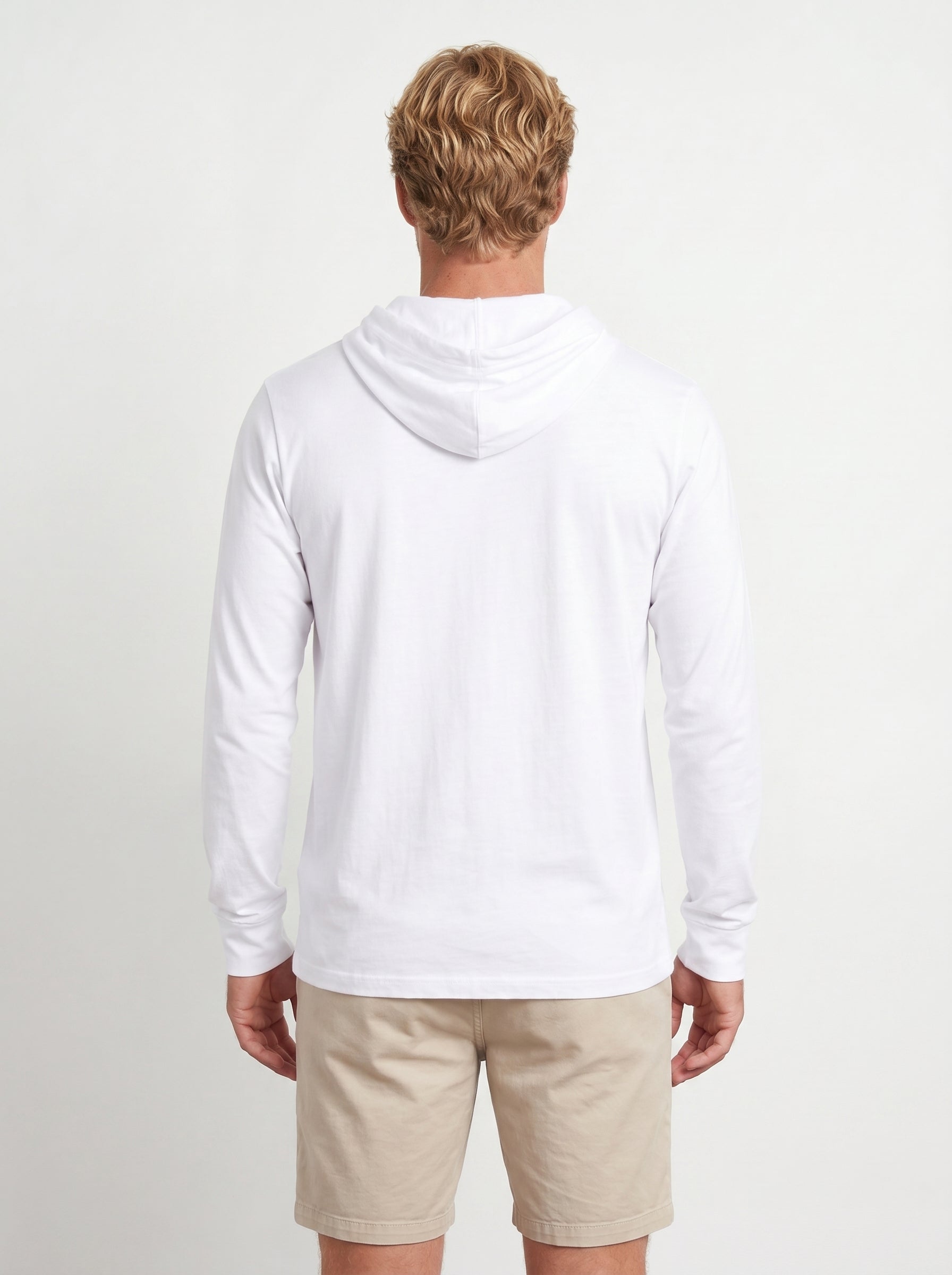 Shaka Hooded Long Sleeve Tee
