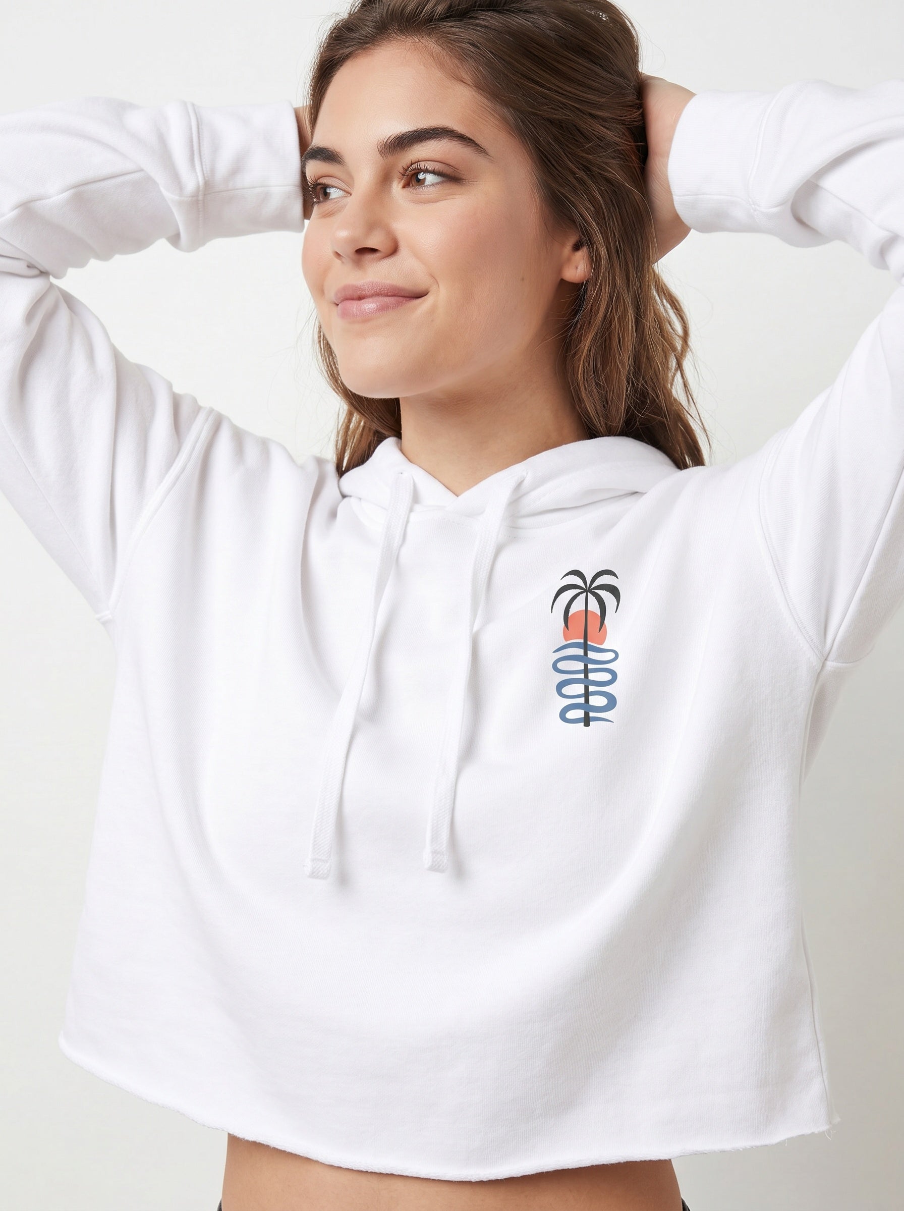 Rhythm cropped hoodie