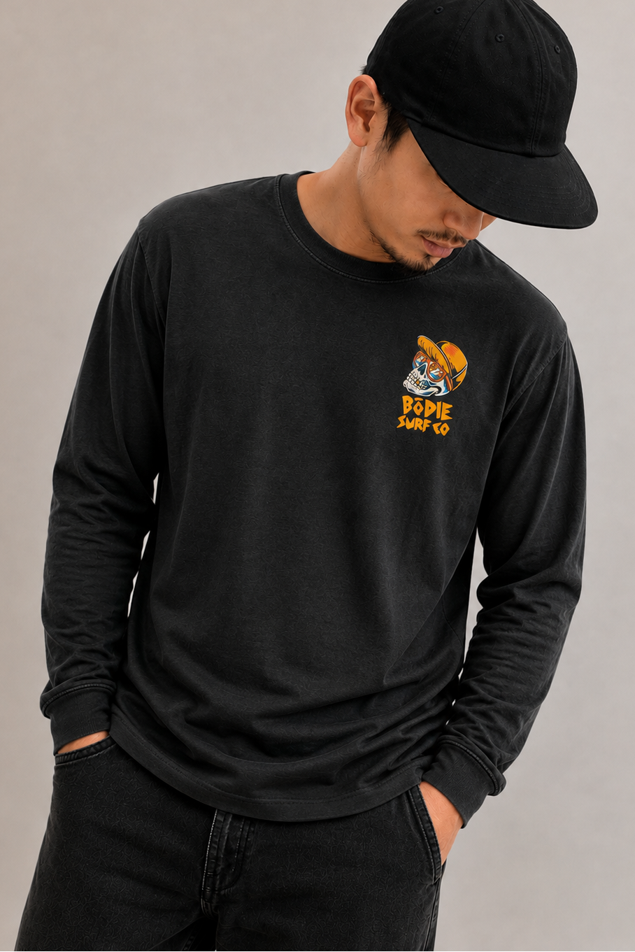 Strange Waves Long Sleeve Tee