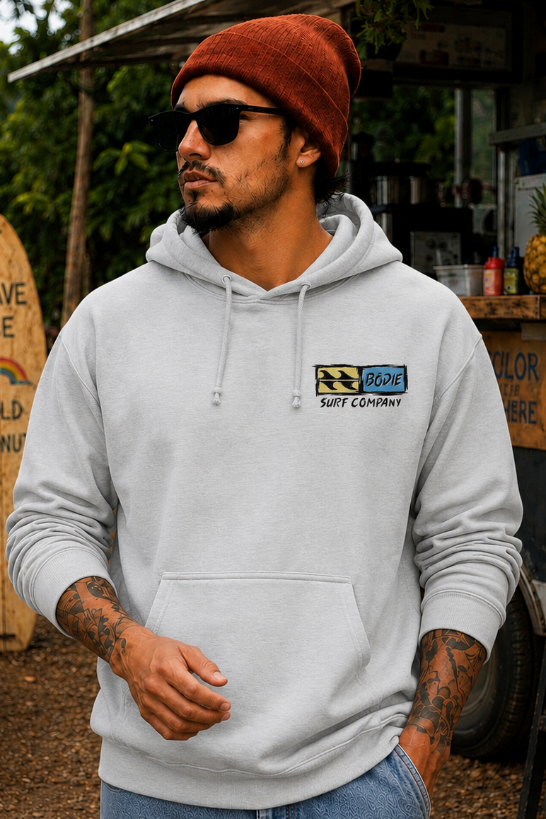 Distressed Logo Hoodie