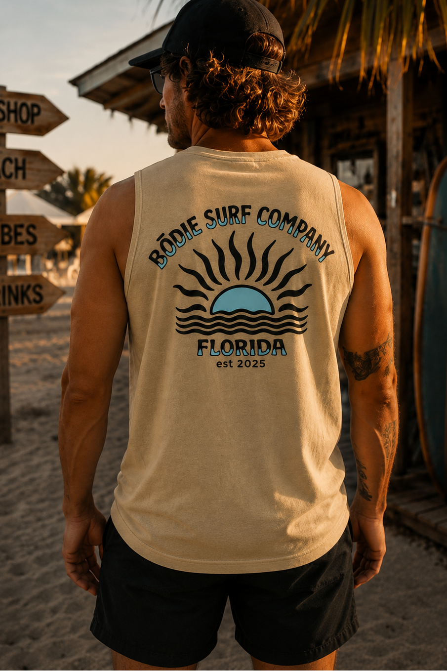Teal Sun Tank