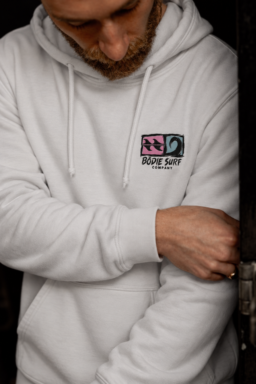 Logo &amp; Wave Hoodie