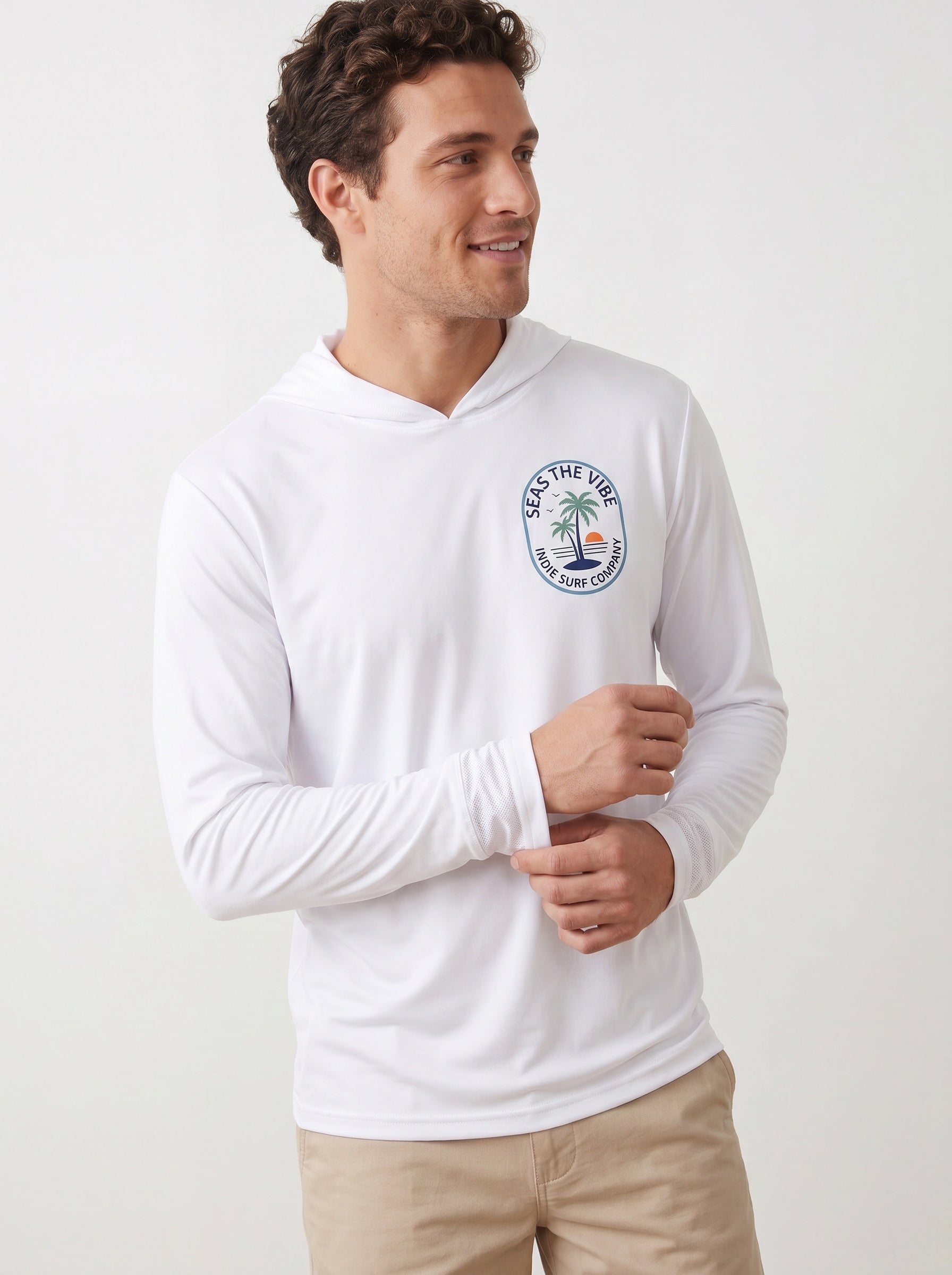Seas The Vibe UPF 50 Sun Shirt