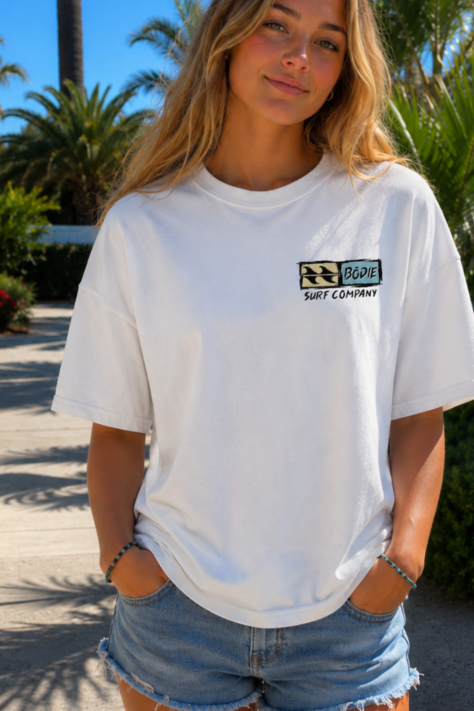 Bōdie Distressed Logo Tee