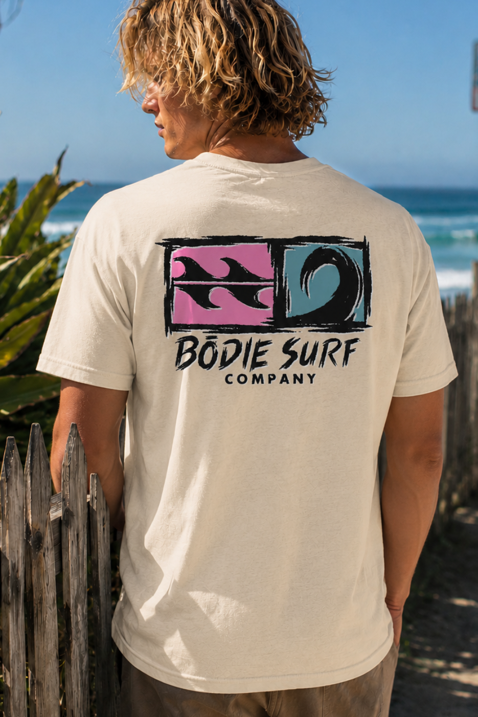 Bōdie Logo & Wave Tee