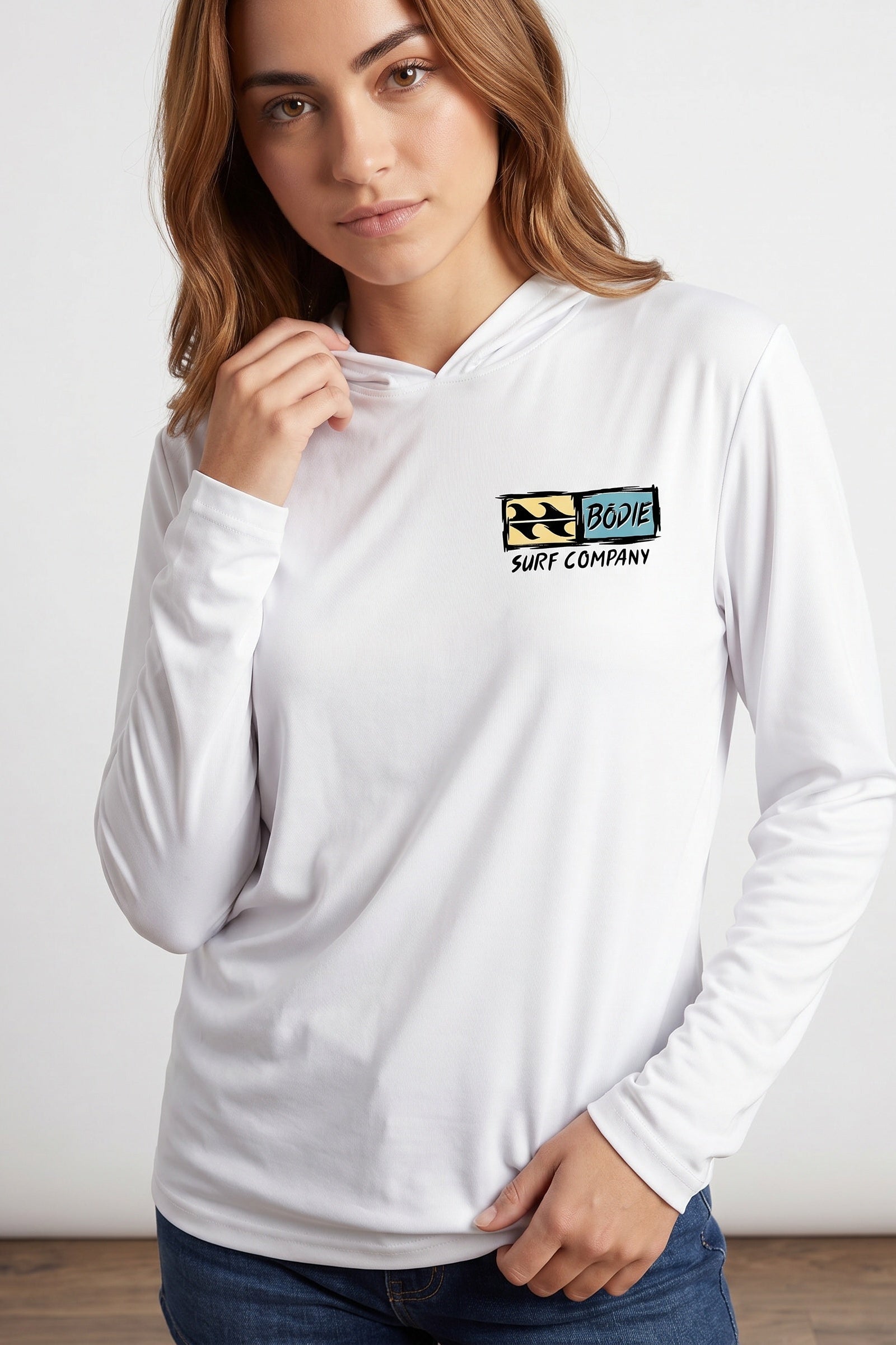Distressed Logo UPF 50 Sun Shirt