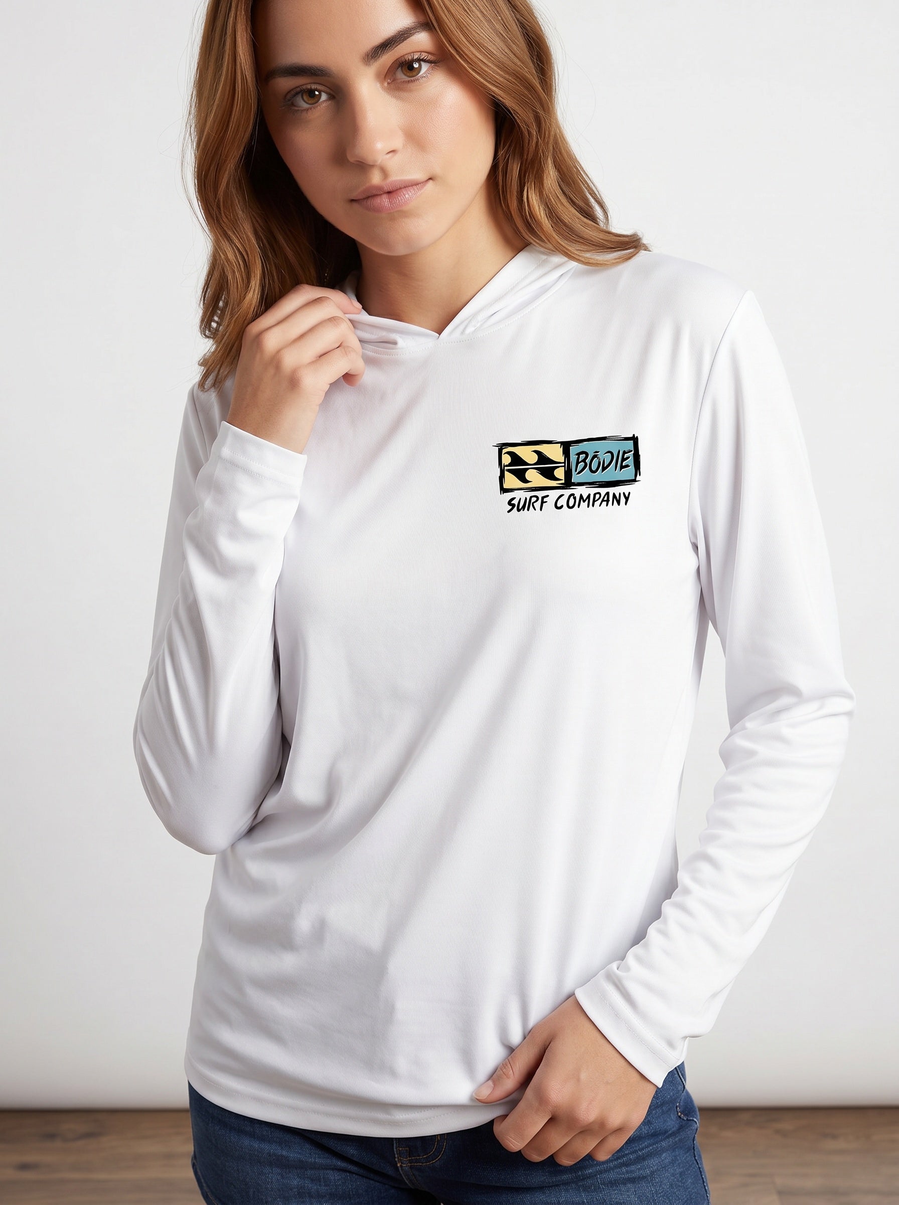 Distressed Logo UPF 50 Sun Shirt