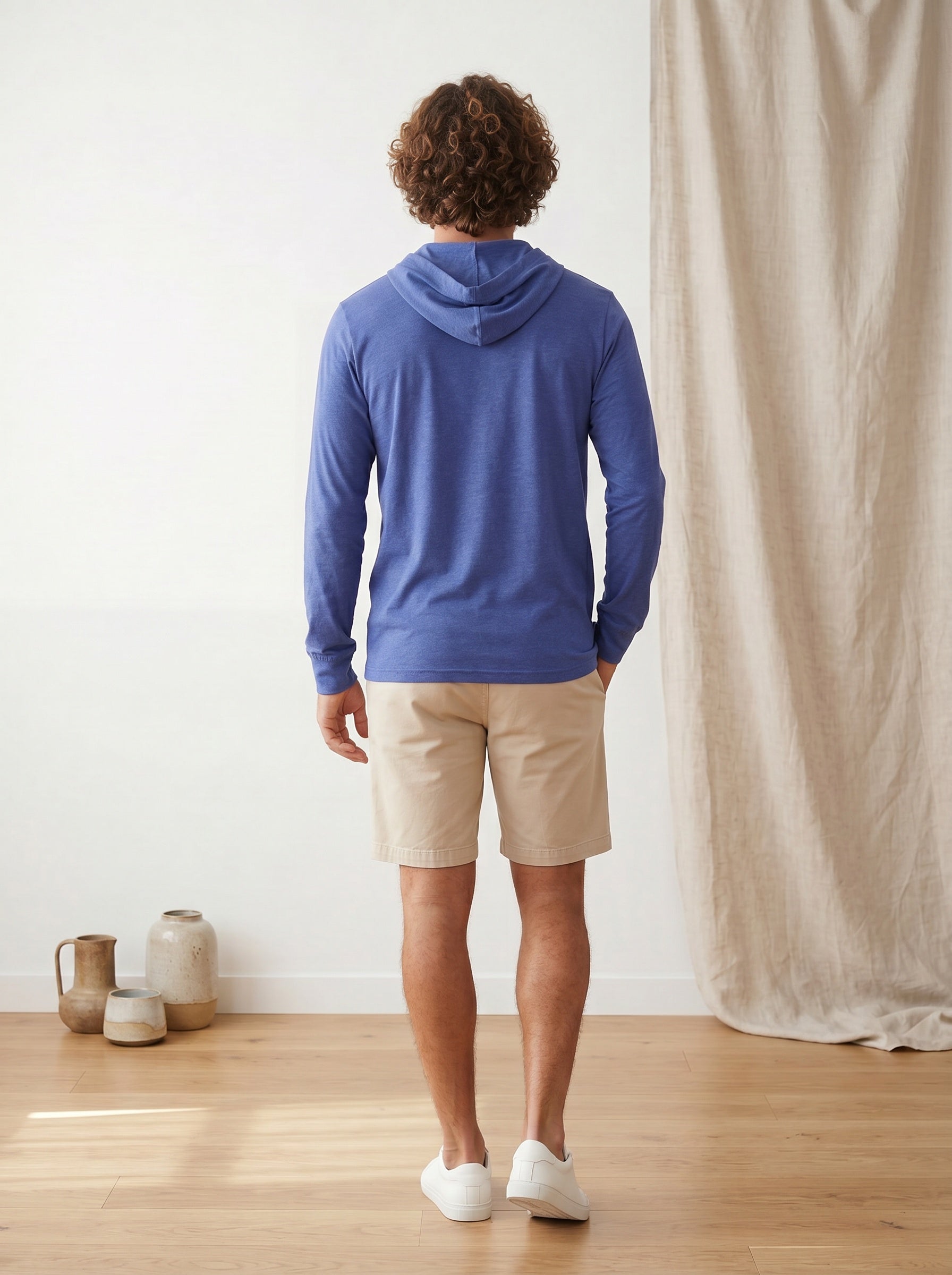 In The Elements Hooded Long Sleeve Tee