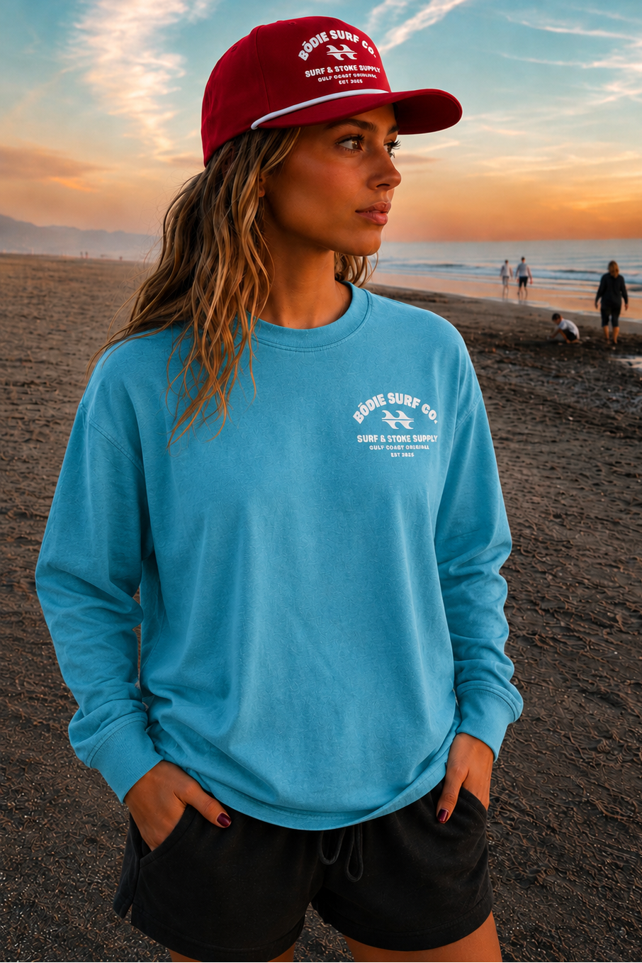 Surf &amp; Stoke Long Sleeve Tee