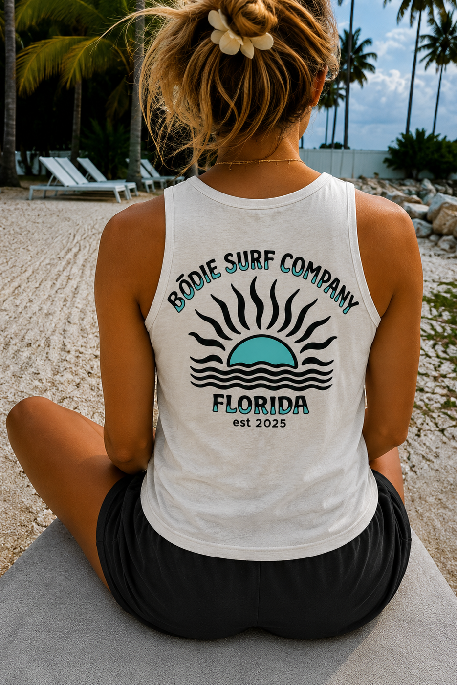 Teal Sun Tank