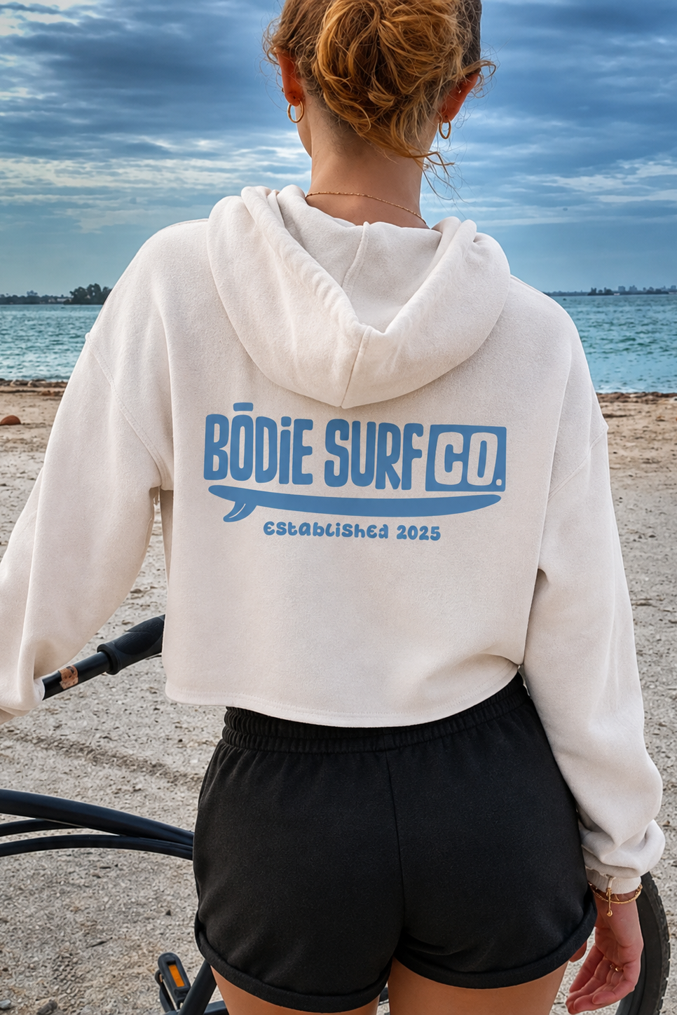Bōdie Surf Co Cropped Hoodie