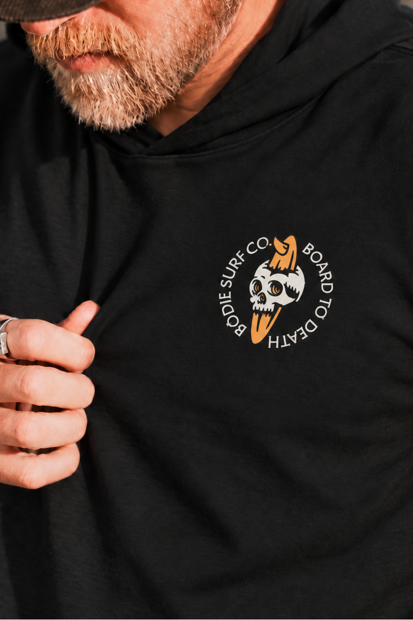 Board To Death Hoodie Long Sleeve Tee