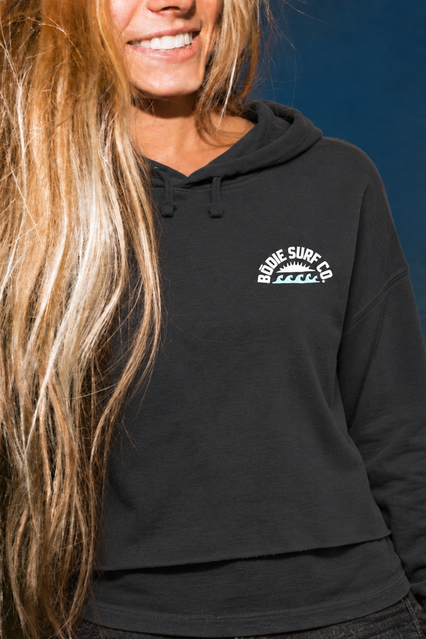 High Vibes Cropped Hoodie