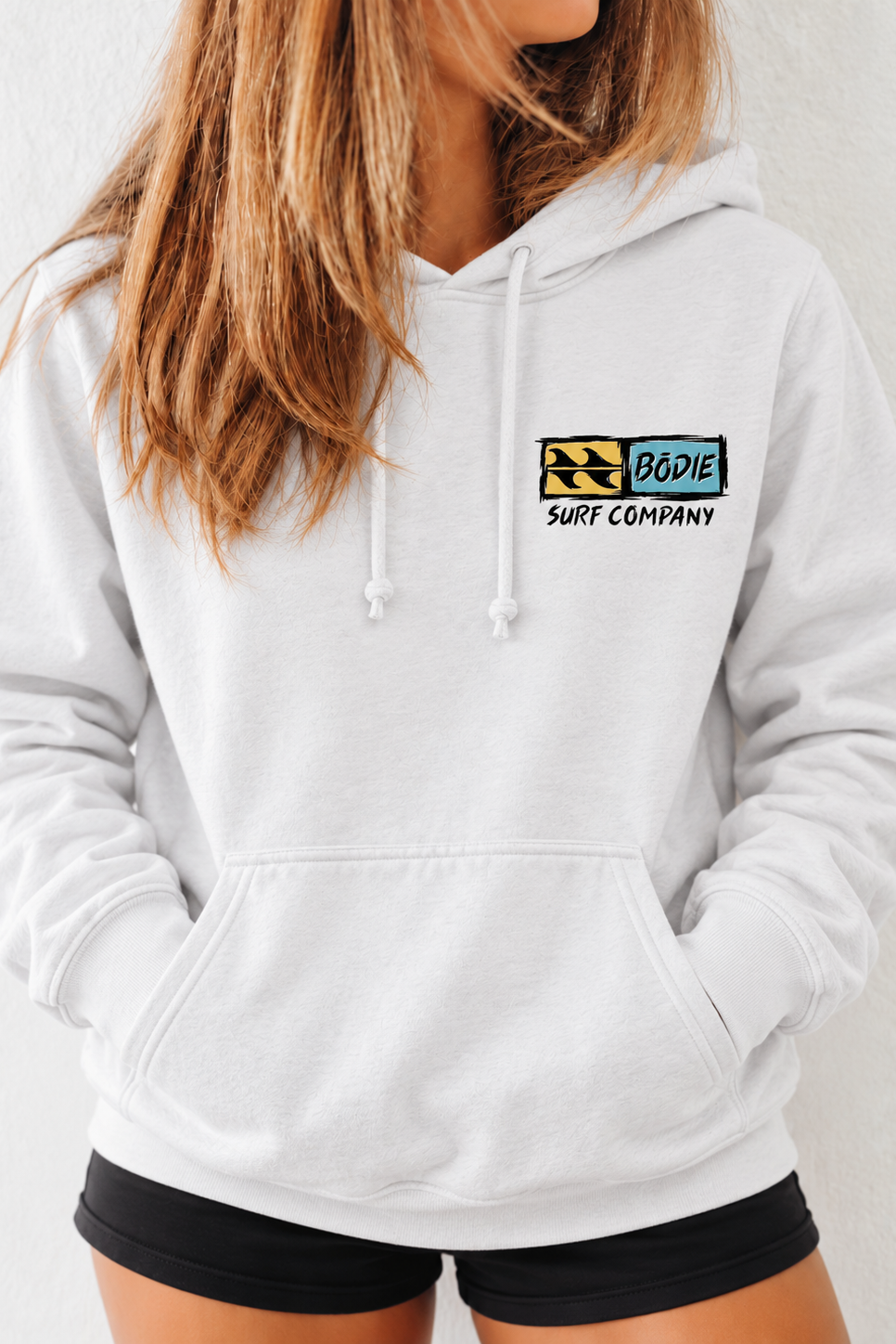 Distressed Logo Hoodie