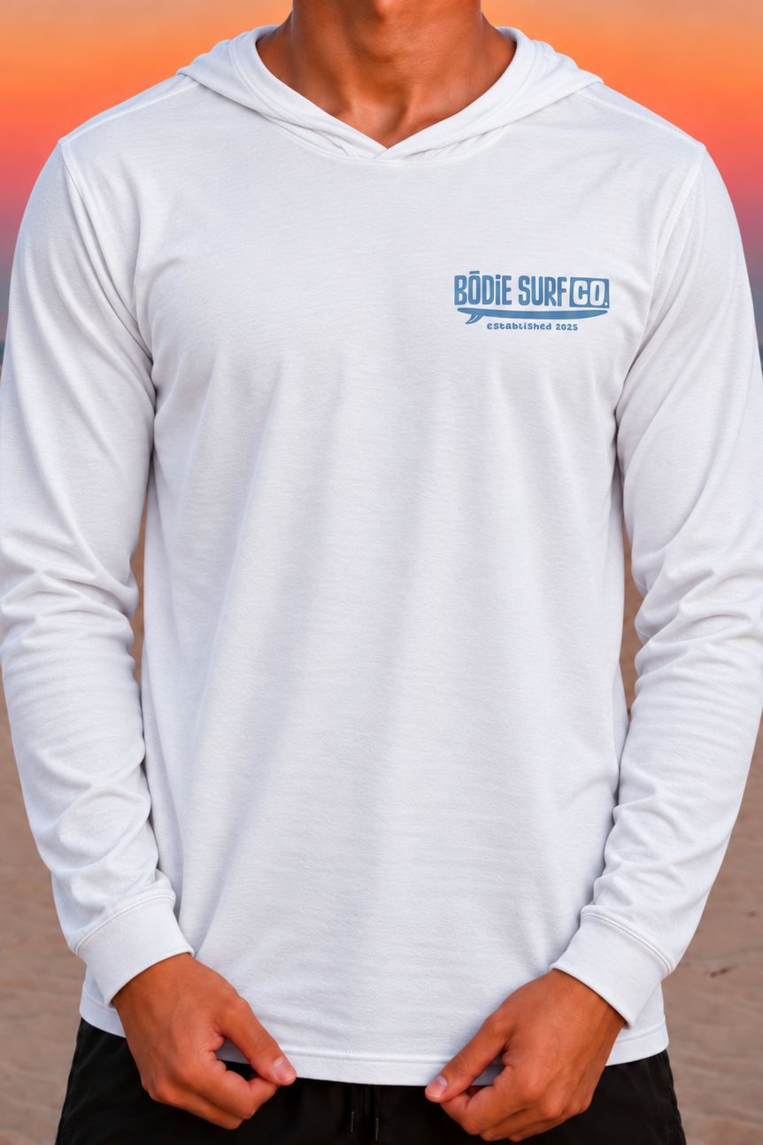 Bōdie Surf Co. Hooded Long Sleeve Tee