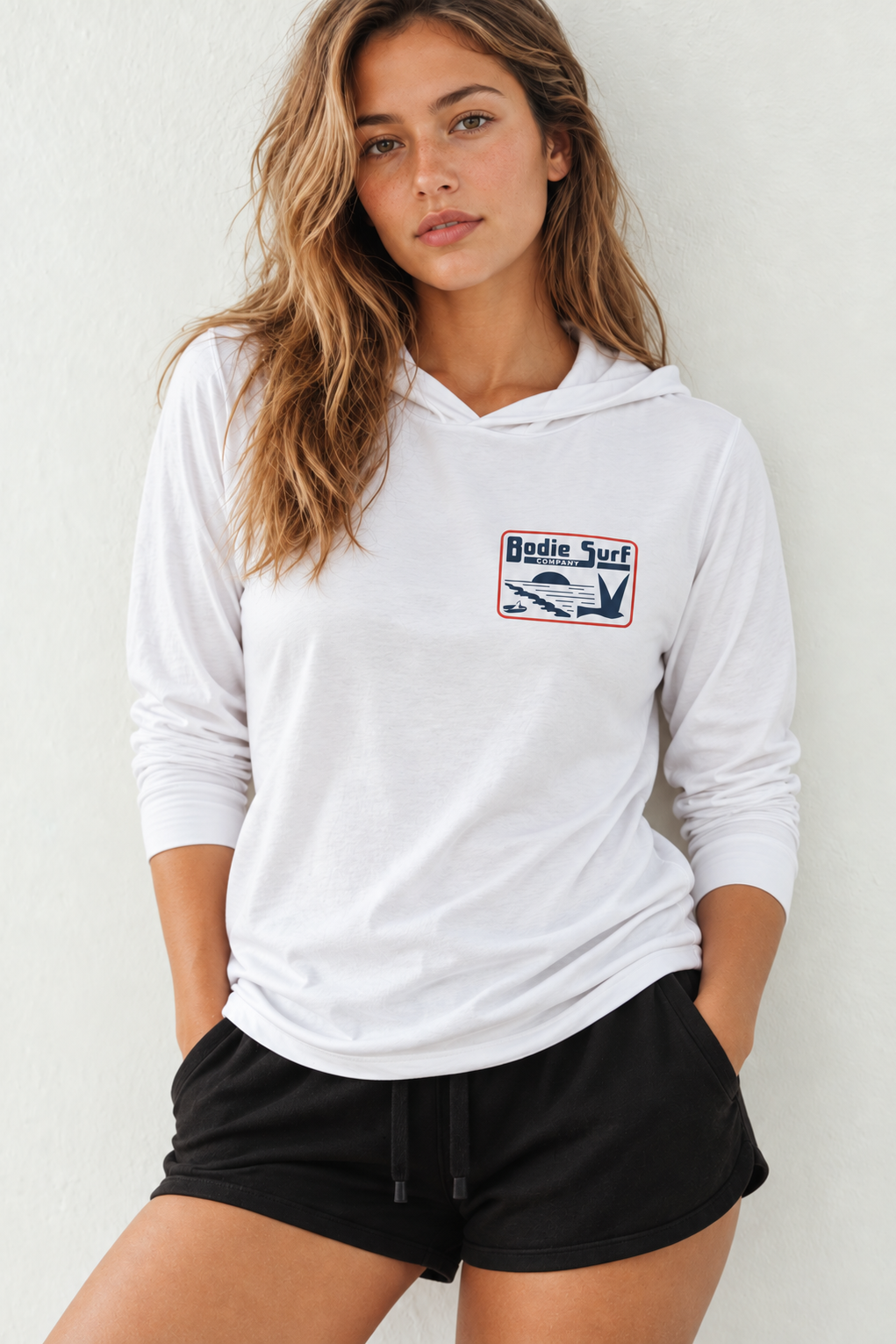 Free Bird Hooded Long Sleeve Tee