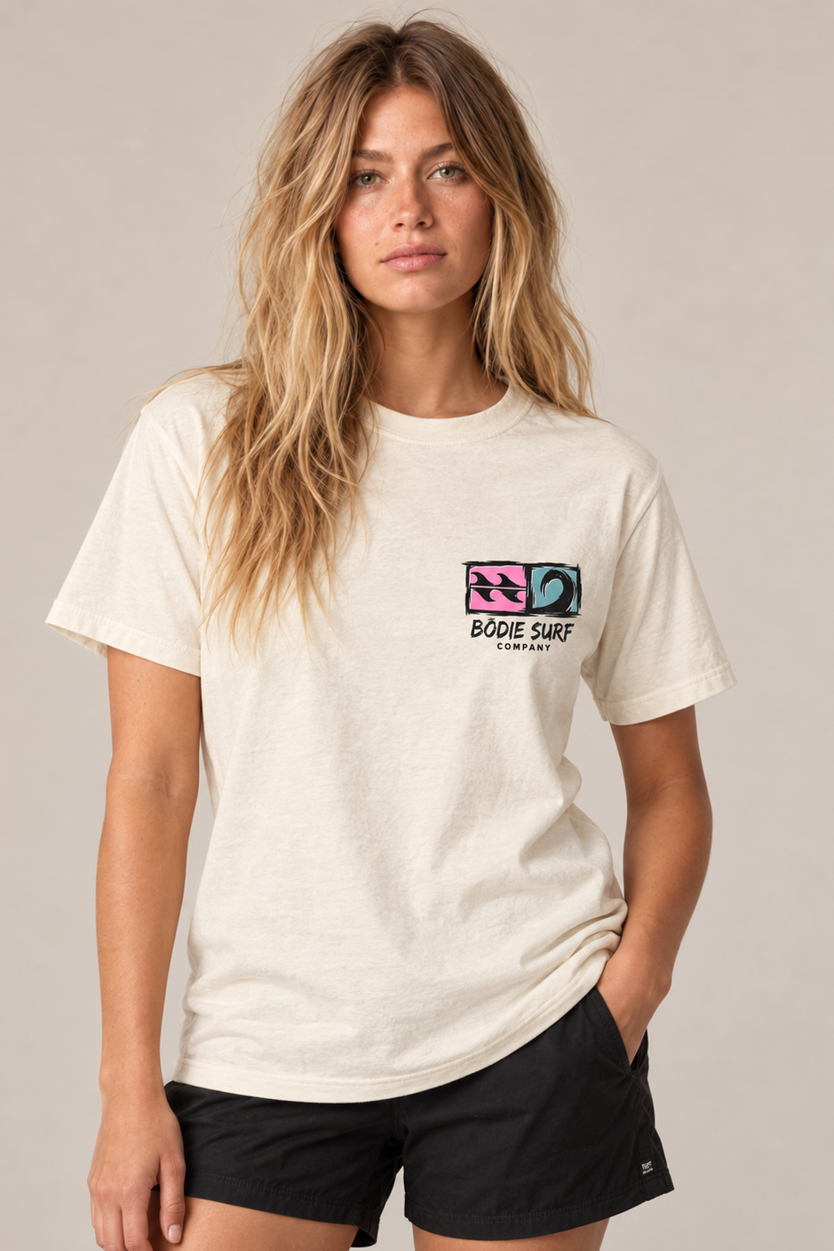Bōdie Logo &amp; Wave Tee