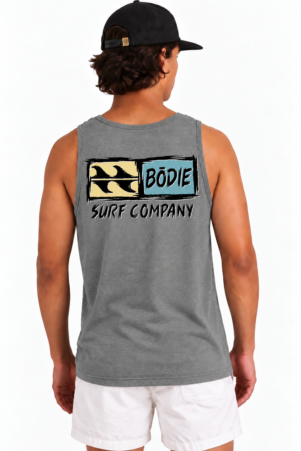 Bōdie Distressed Logo Tank