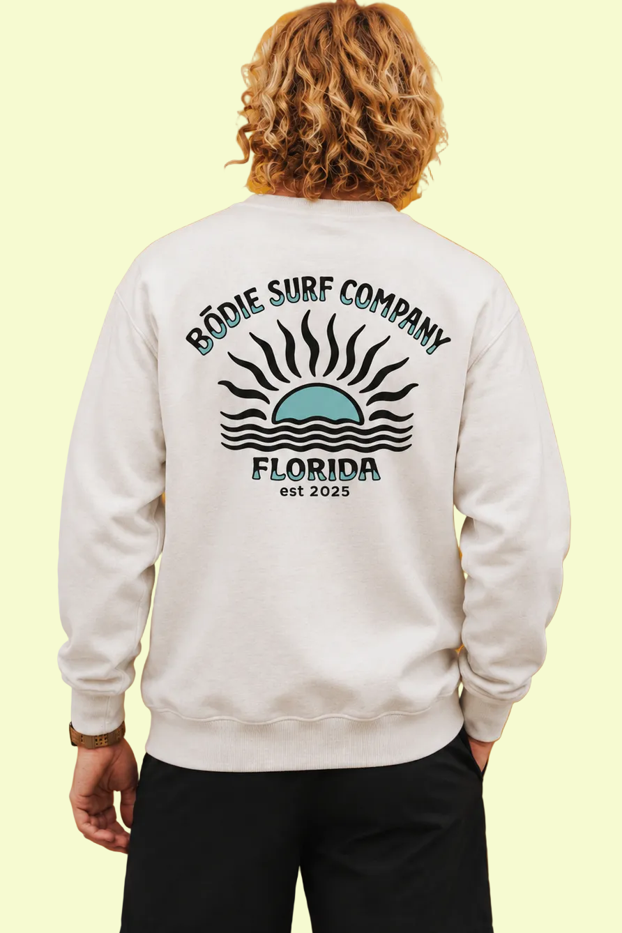 Teal Sun Sweatshirt