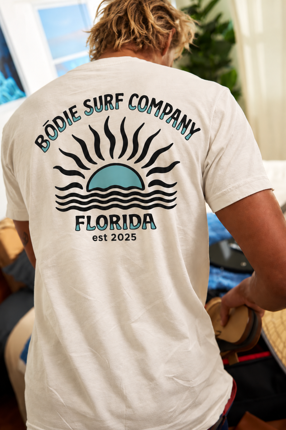 Teal Sun Tee