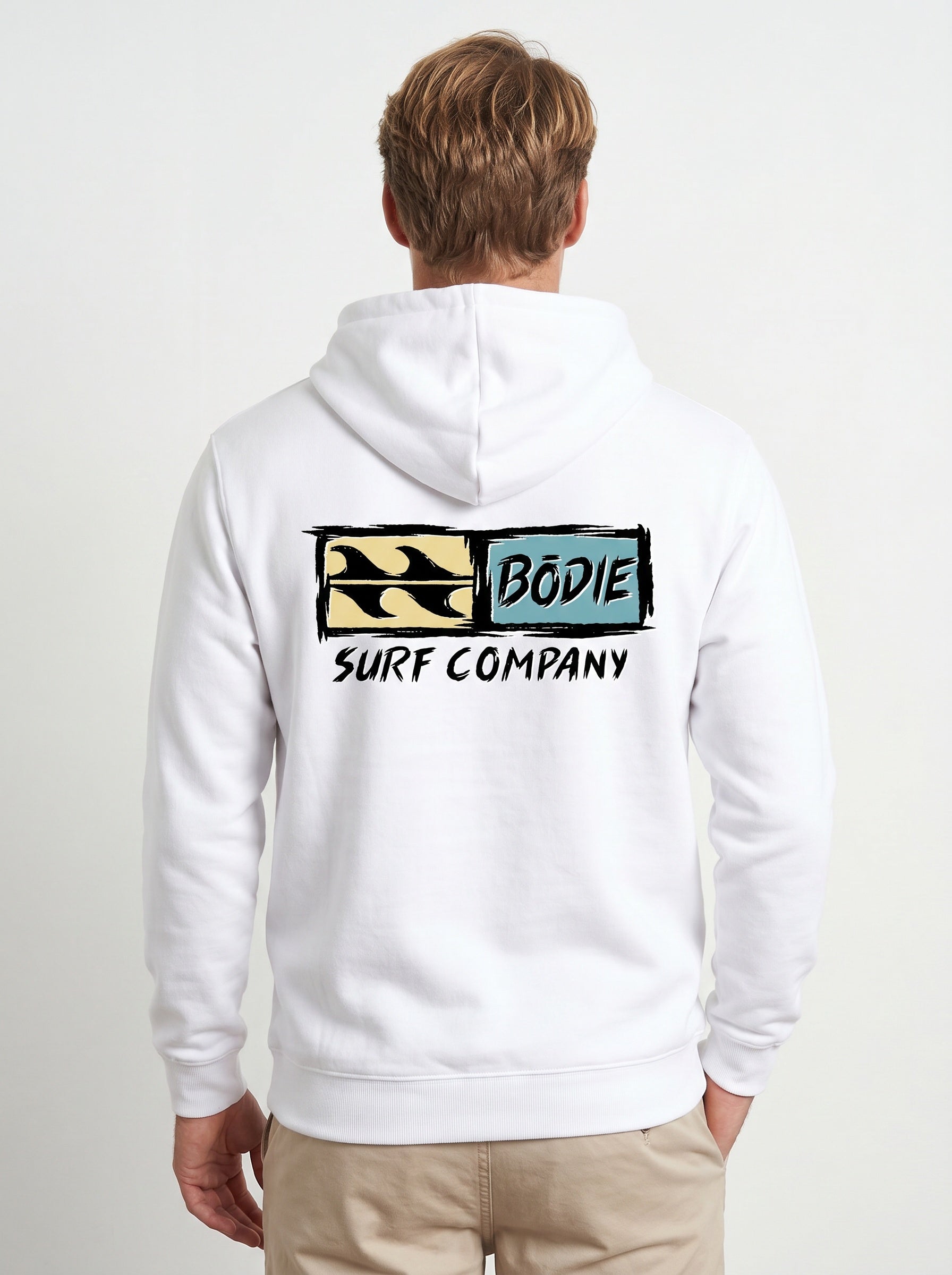 Distressed Logo Hoodie