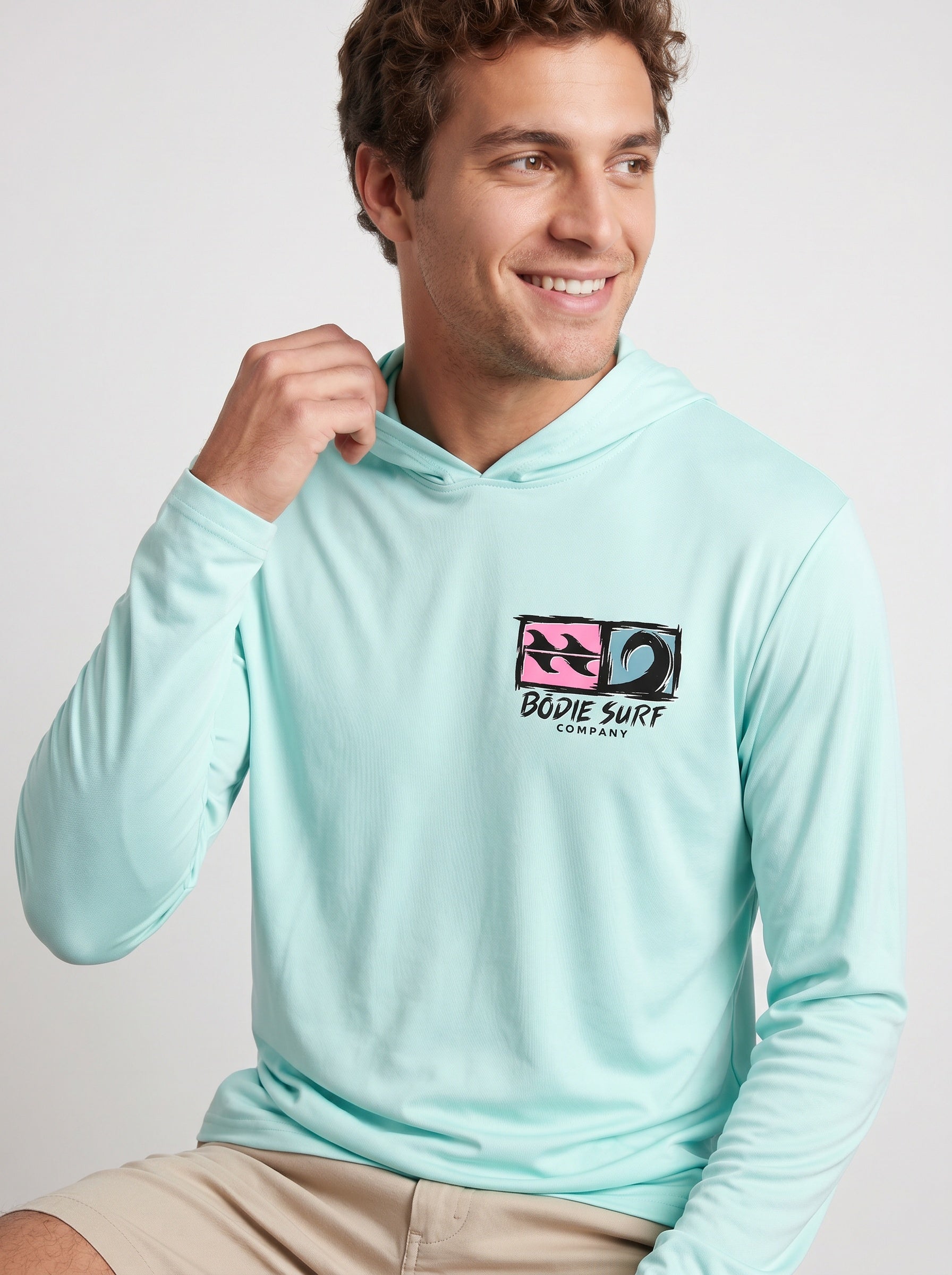 Logo & Wave UPF 50 Sun Shirt
