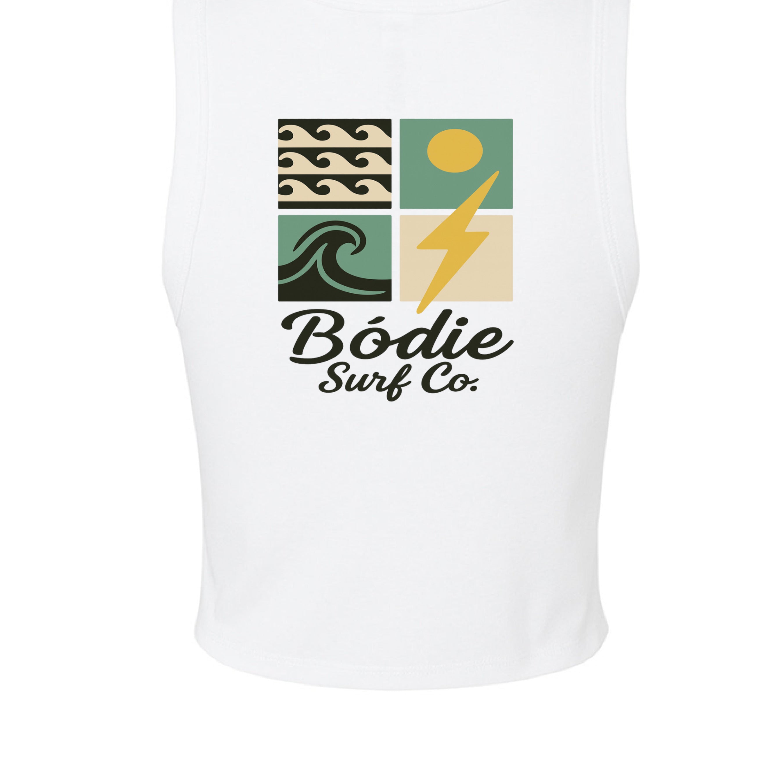SOLID WHT BLEND - BACK