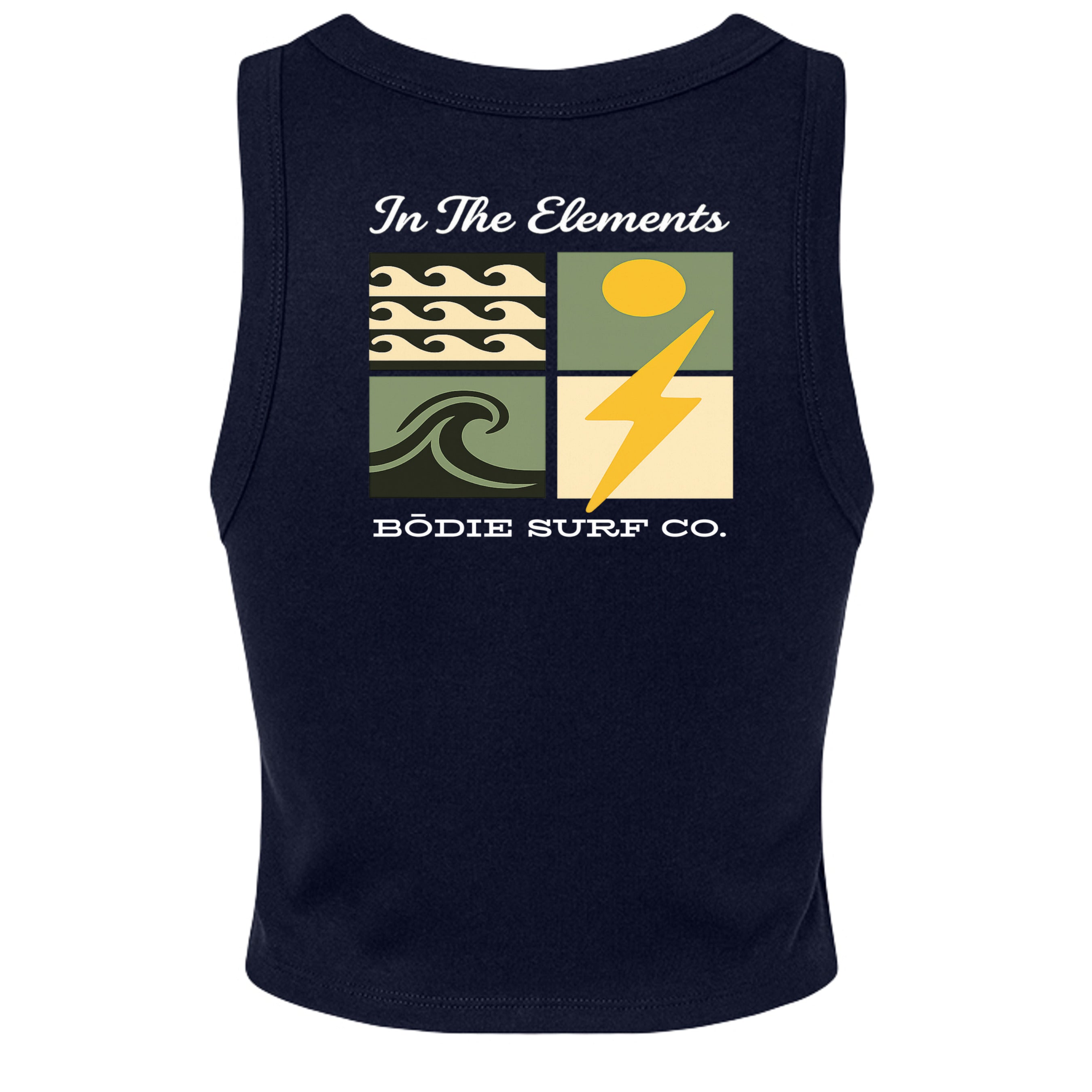 SOLID NAVY BLEND - 1019 - BACK