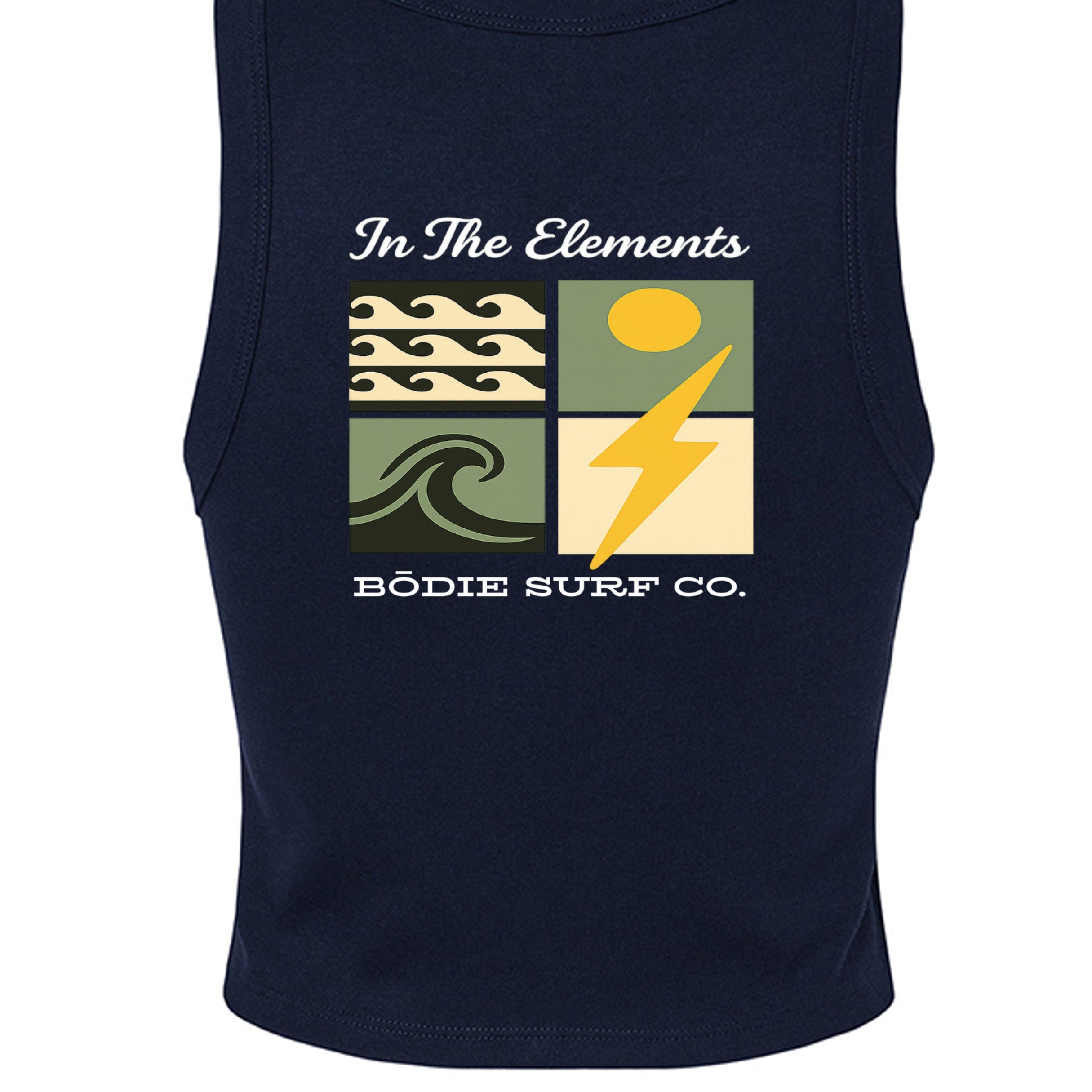 SOLID NAVY BLEND - 1019 - BACK