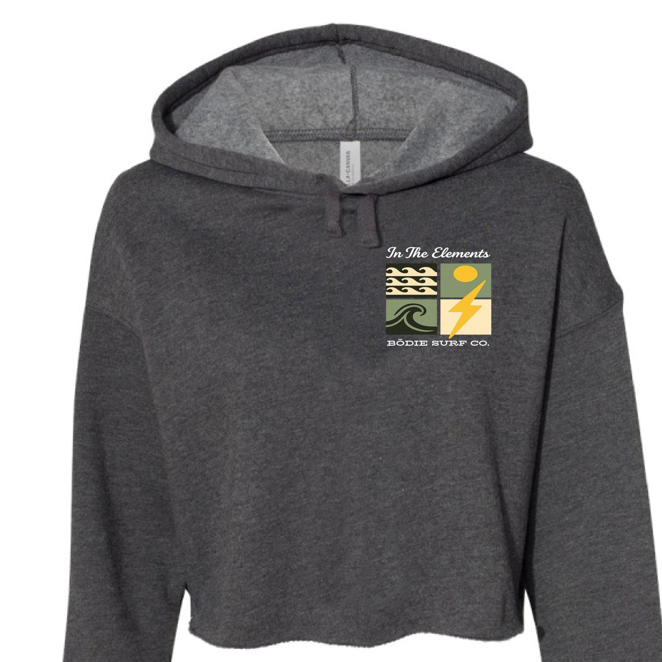 DARK GRY HEATHER - FRONT