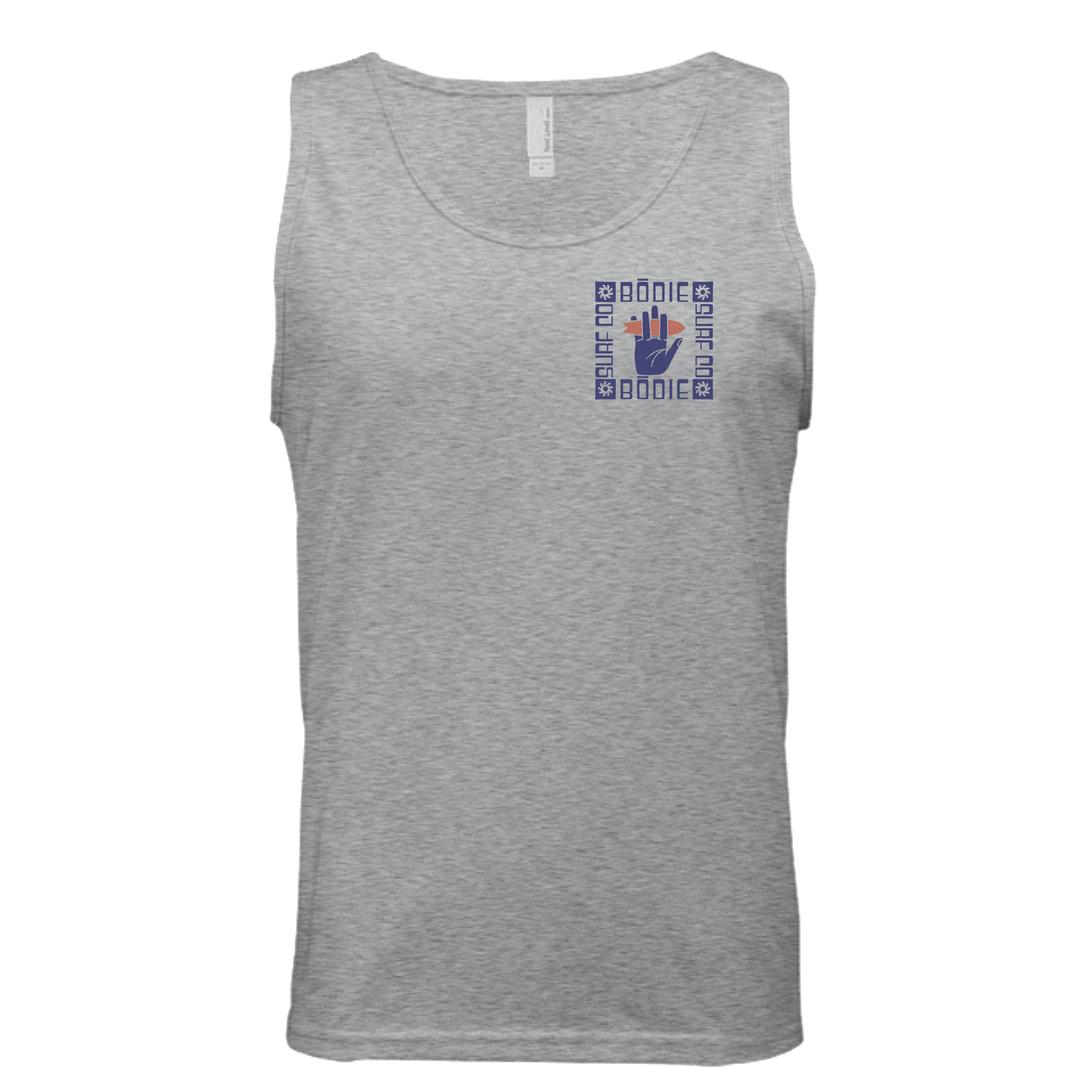 Heather Grey - 3633 - FRONT
