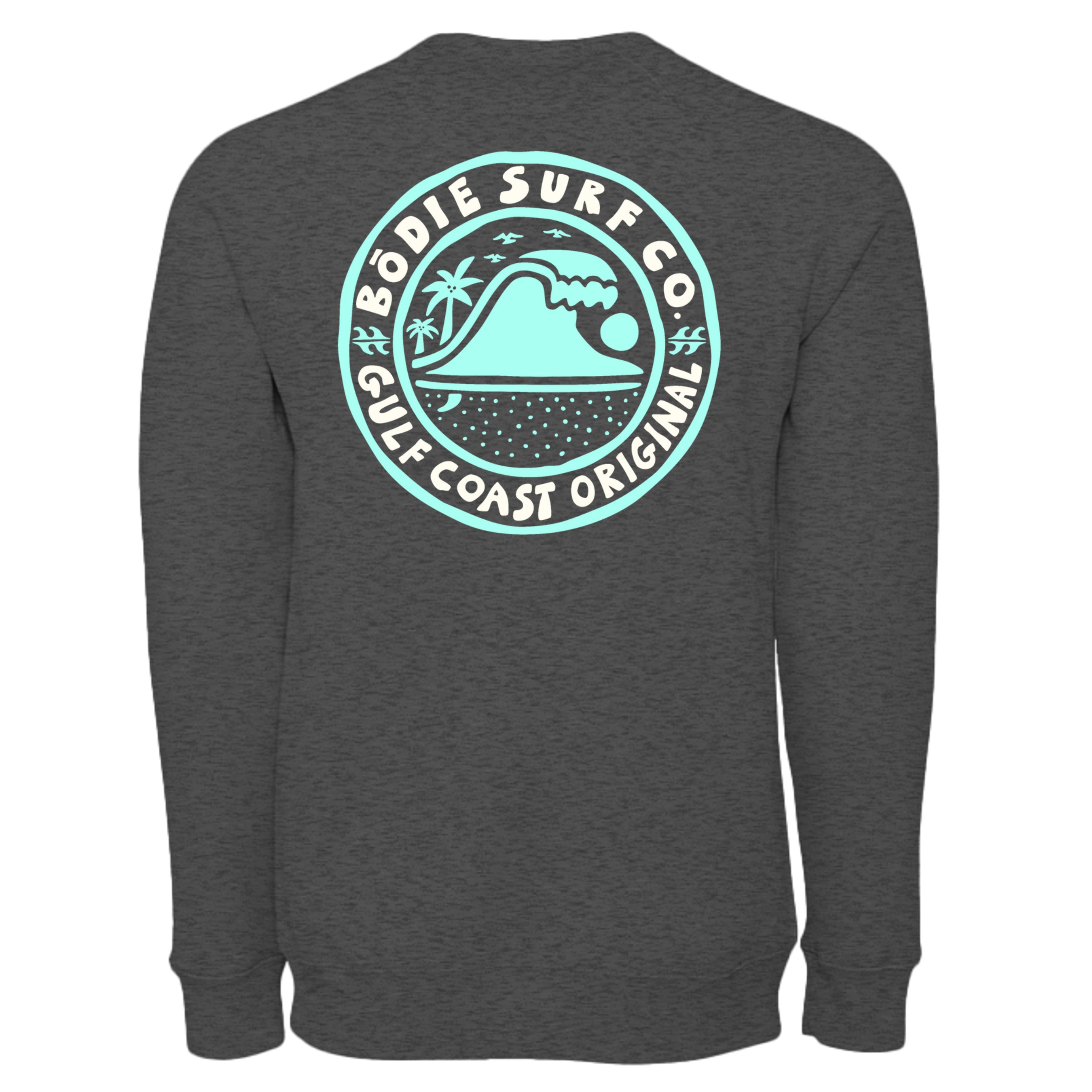 DARK GREY HEATHER - 3901 - BACK