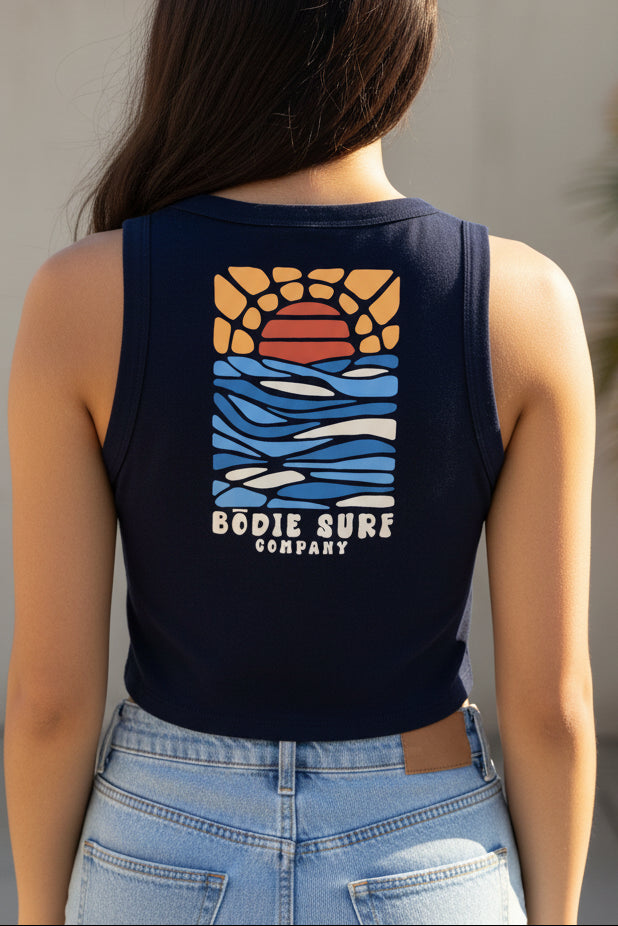 SOLID NAVY BLEND - 1019 - BACK