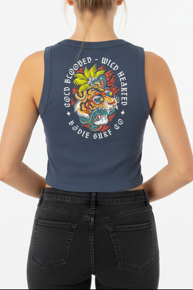 Solid Vintage Navy Blend - 1019 - BACK