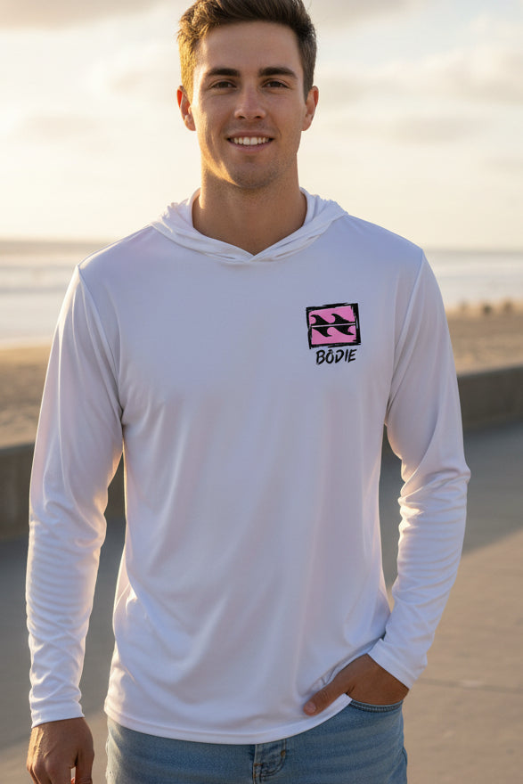 Distressed mini Logo UPF Sun Shirt