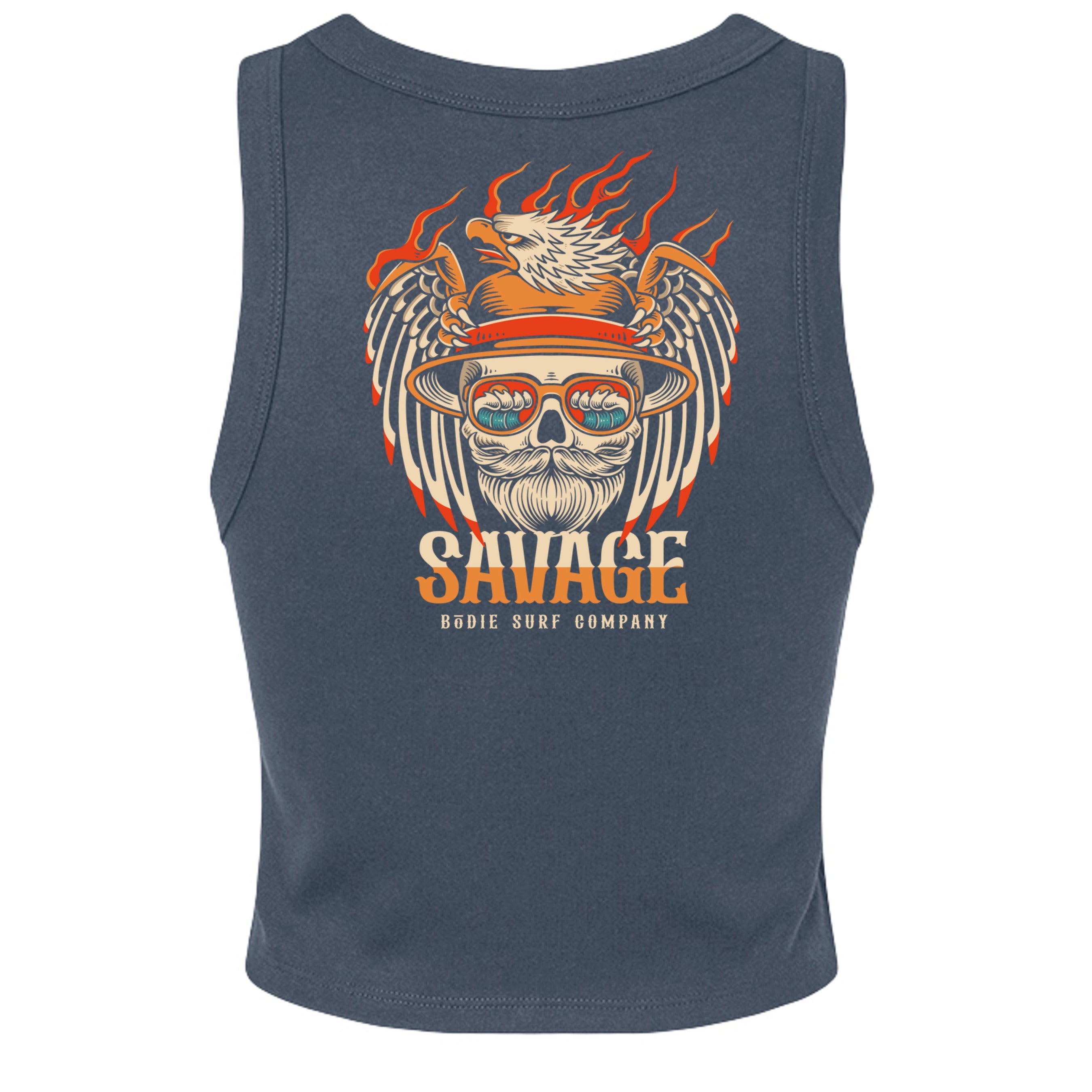 Solid Vintage Navy Blend - 1019 - BACK