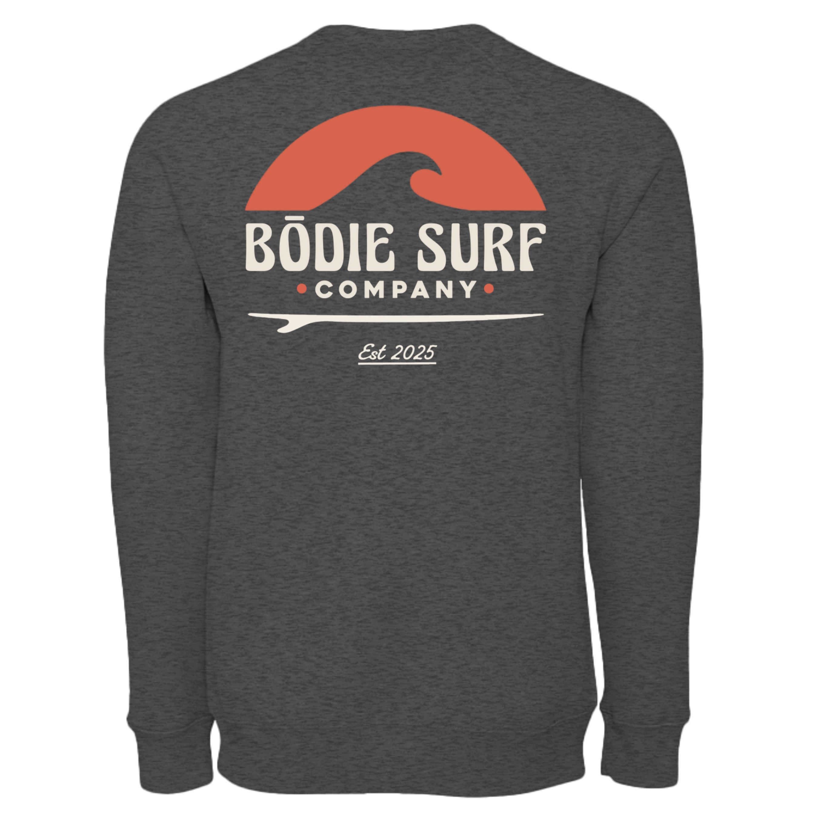 DARK GREY HEATHER - 3901 - BACK