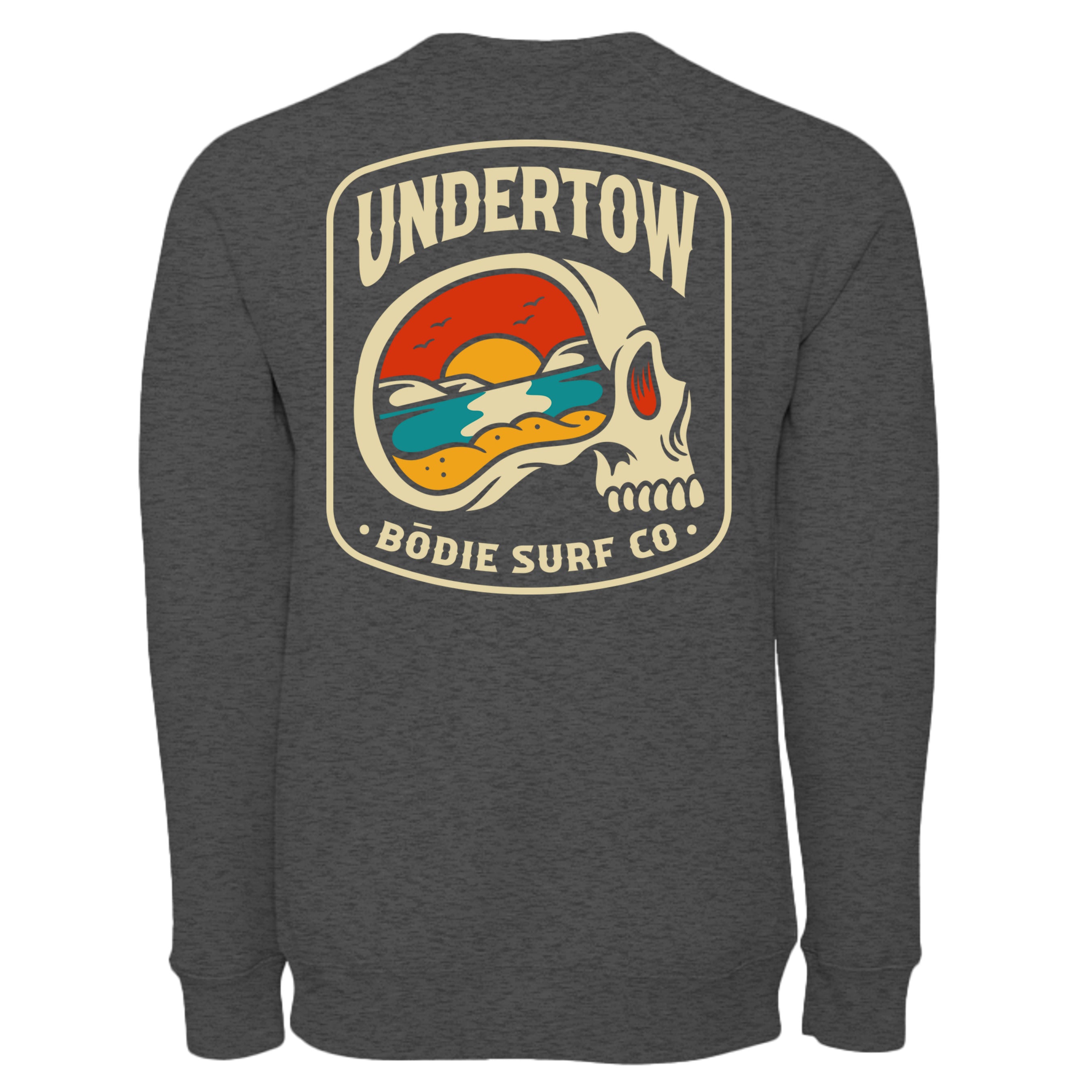 DARK GREY HEATHER - 3901 - BACK