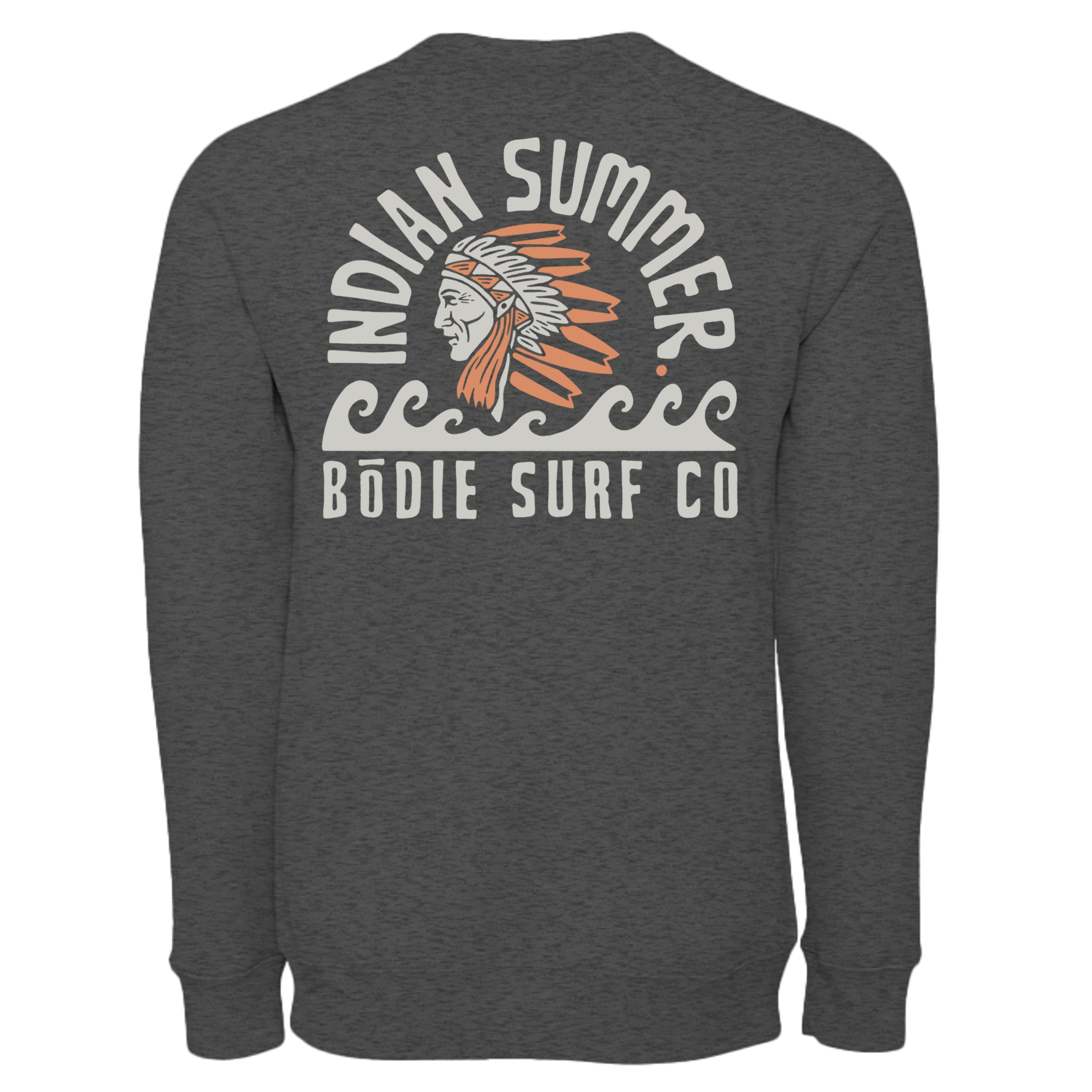 DARK GREY HEATHER - 3901 - BACK