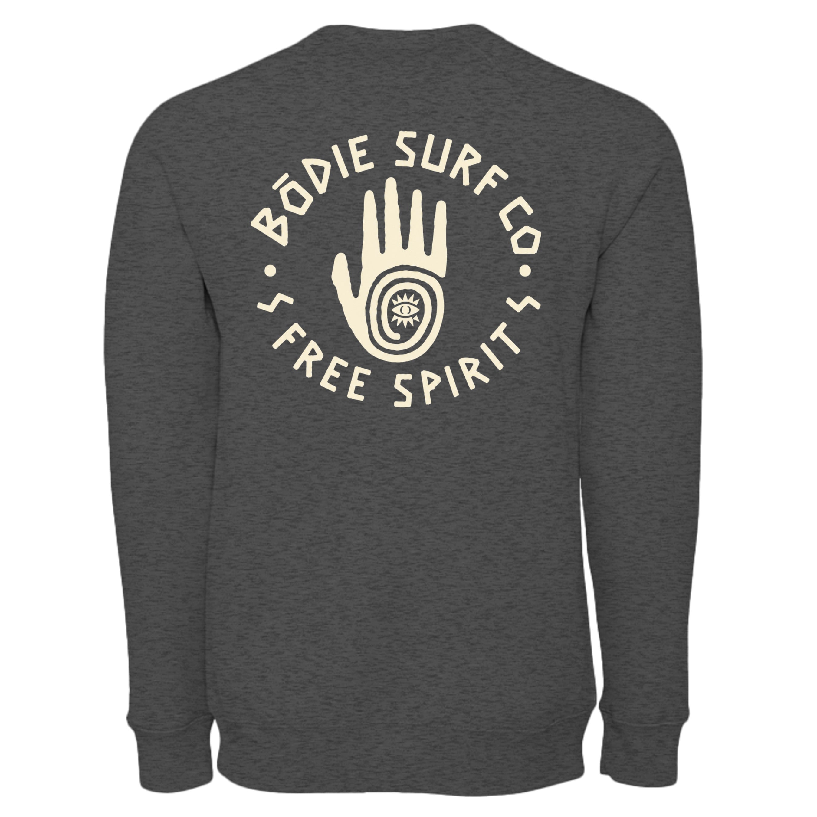 DARK GREY HEATHER - 3901 - BACK