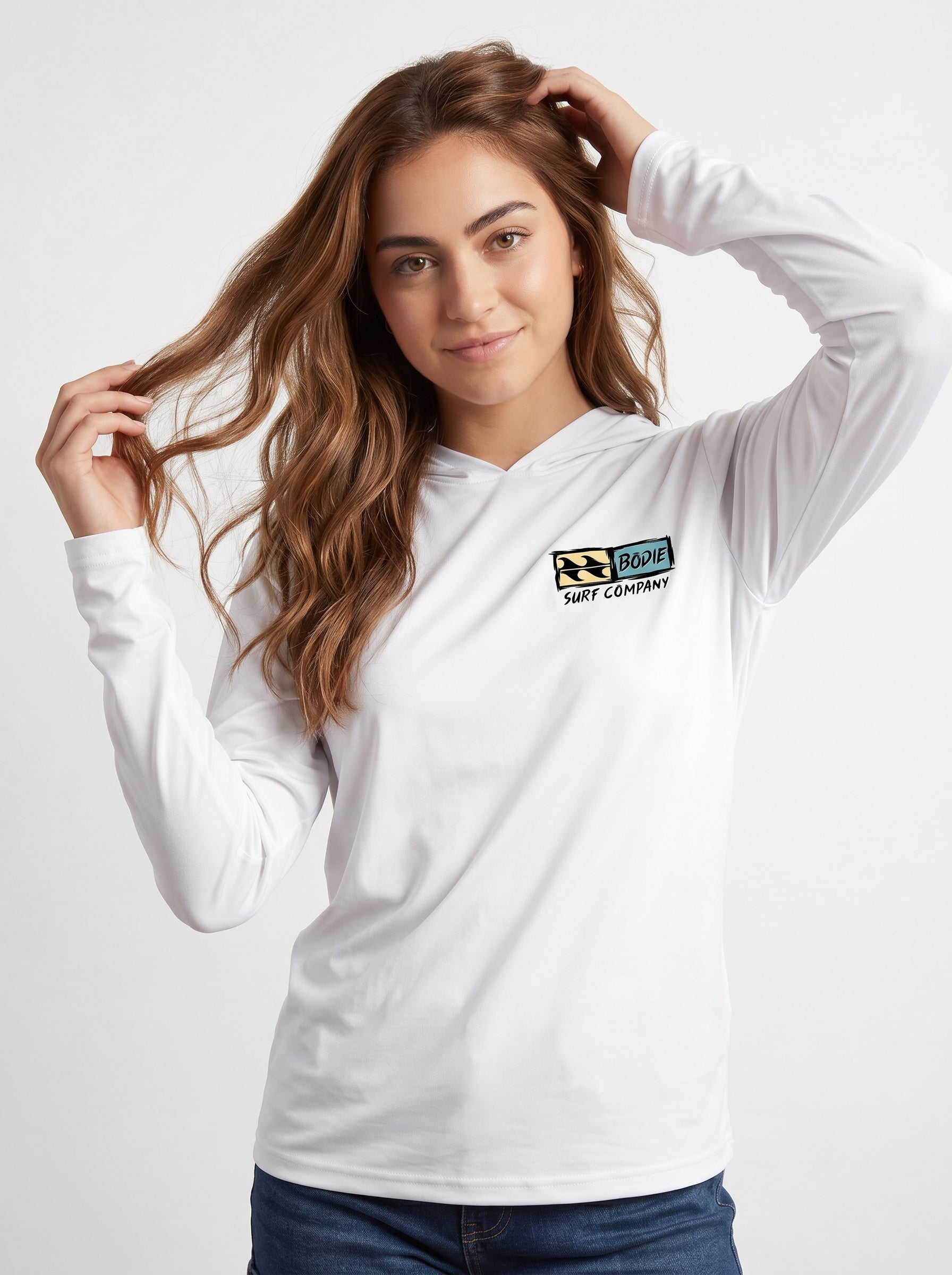 Distressed Logo UPF 50 Sun Shirt